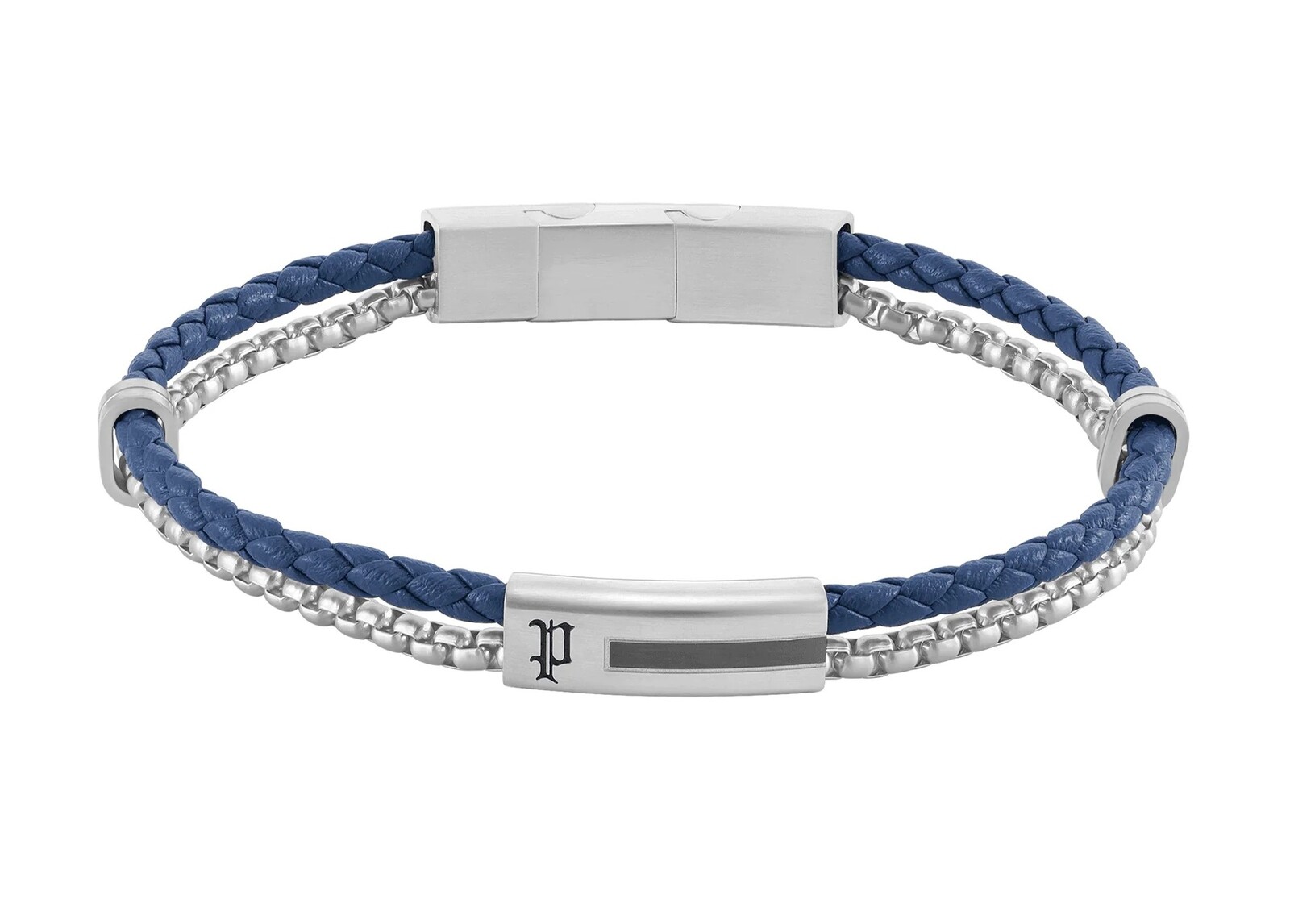 Police Stylový dvojitý náramek pro muže Dualcell PEAGB0082502