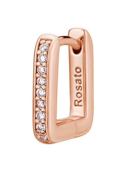 Rosato Růžově pozlacená single náušnice Allegra RZAL067