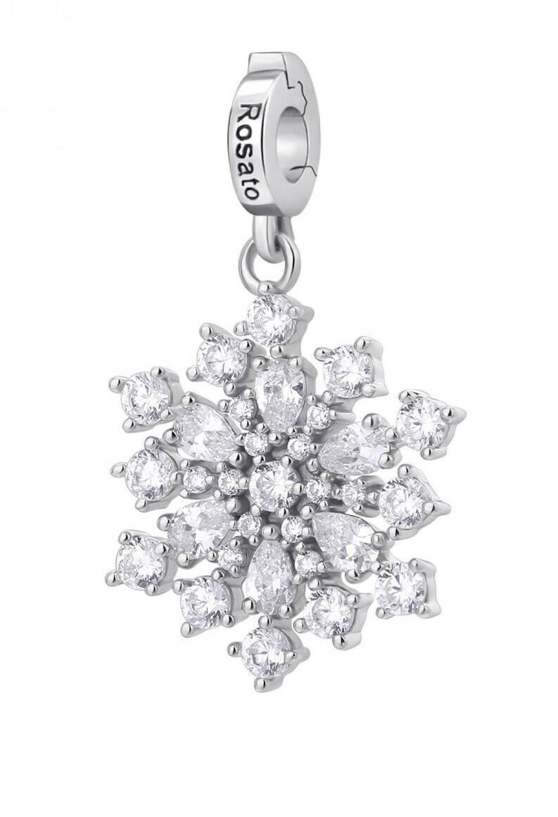 Rosato Stříbrný přívěsek Sněhová vločka Storie RZ238R