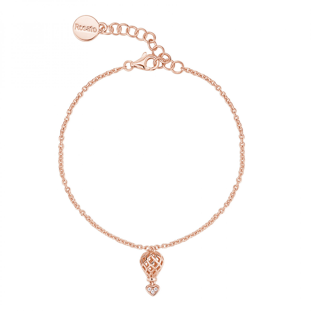 Rosato Růžově pozlacený náramek s horkovzdušným balónem Aria RZAR18