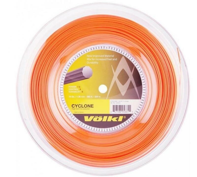 Volkl Cyclone oranžový tenisový výplet