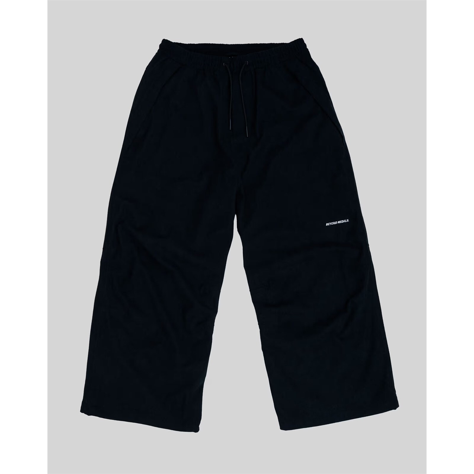 kalhoty BEYOND MEDALS - Park Pants Cord Black (BLACK)