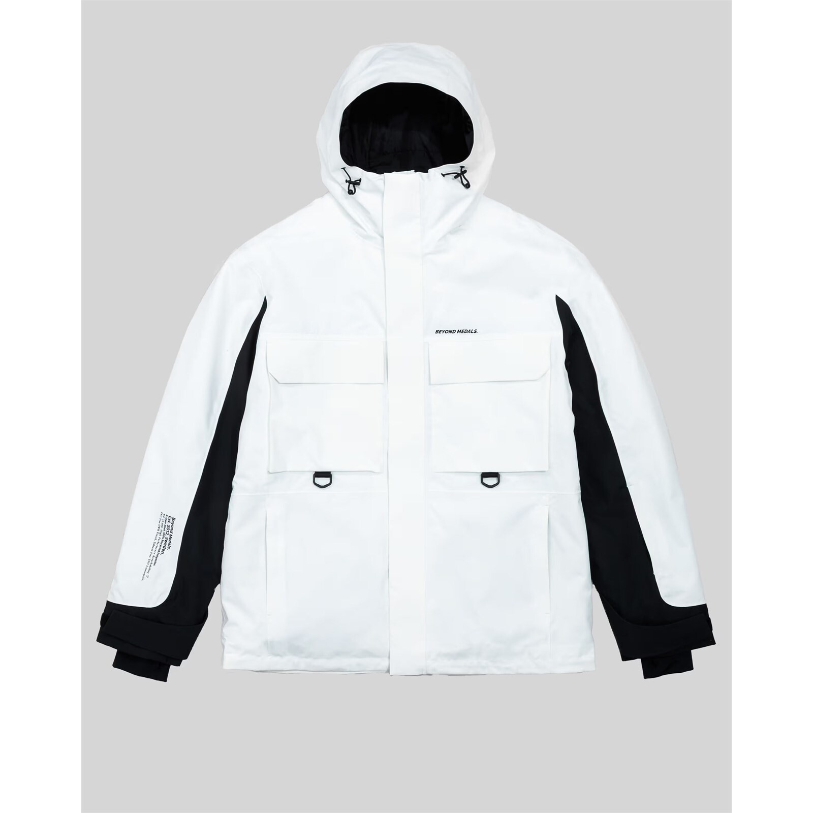 bunda BEYOND MEDALS - Cargo Jacket 2L White (WHITE) velikost: L