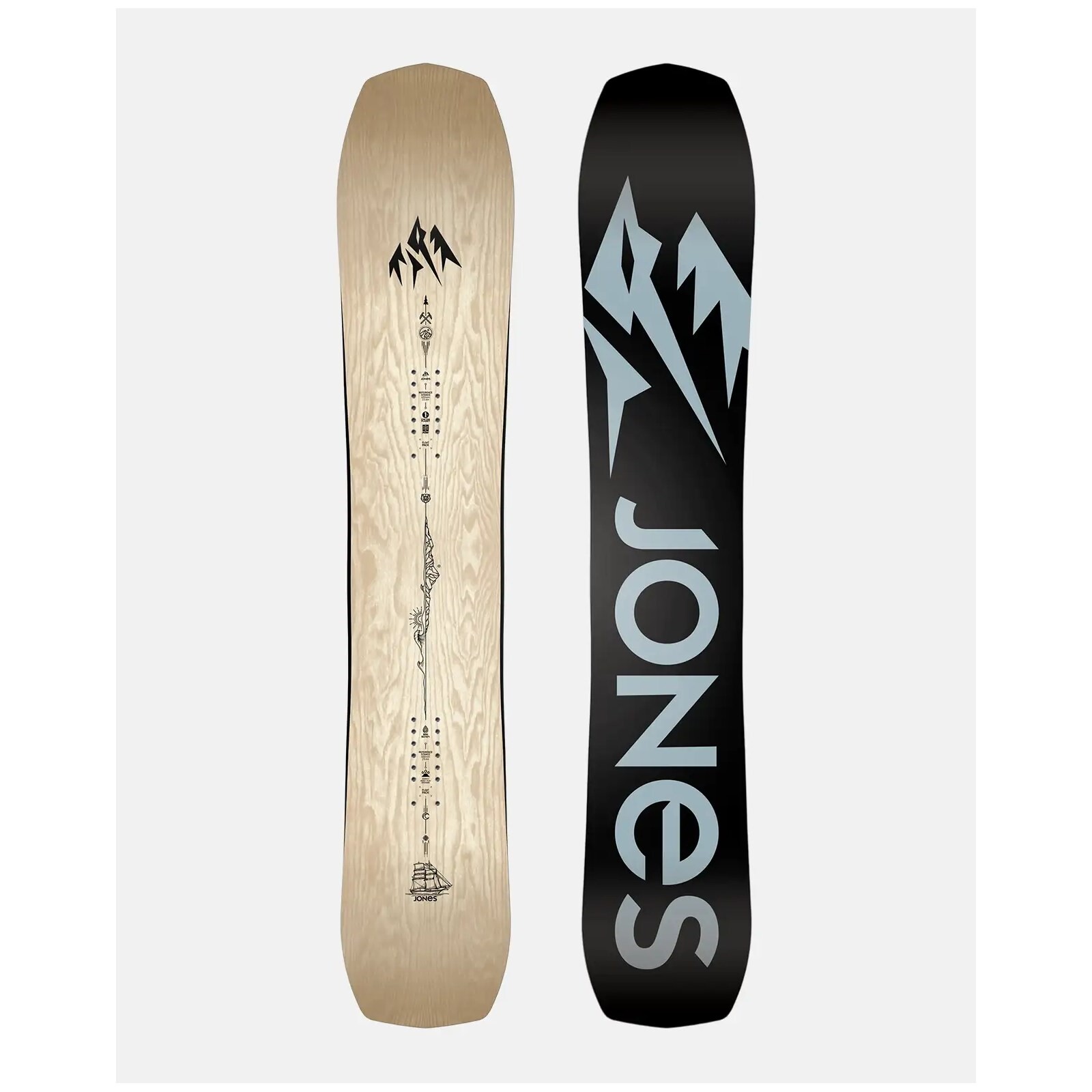 snowboard JONES - MenS Flagship Natural (MULTI) velikost: 154
