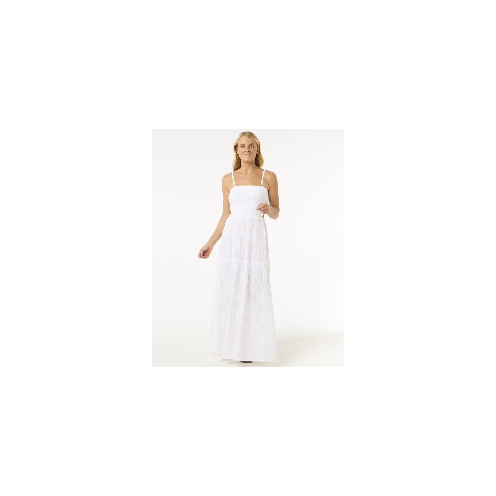 šaty RIP CURL - Premium Surf Maxi Dress White (1000) velikost: S