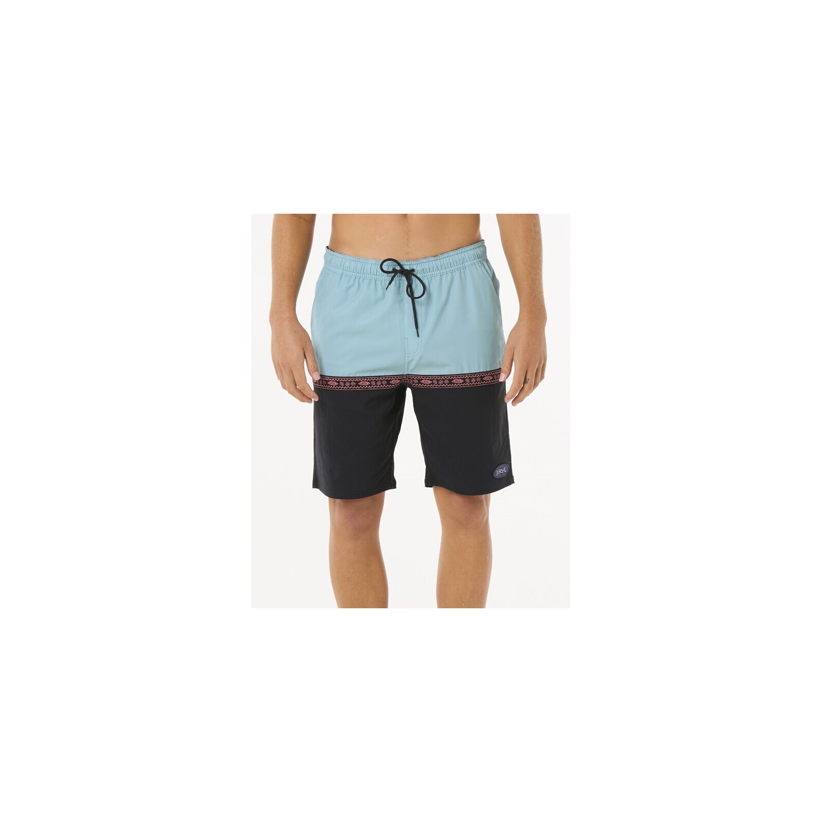 koupáky RIP CURL - Raw Energy Split Volley Black (90) velikost: S