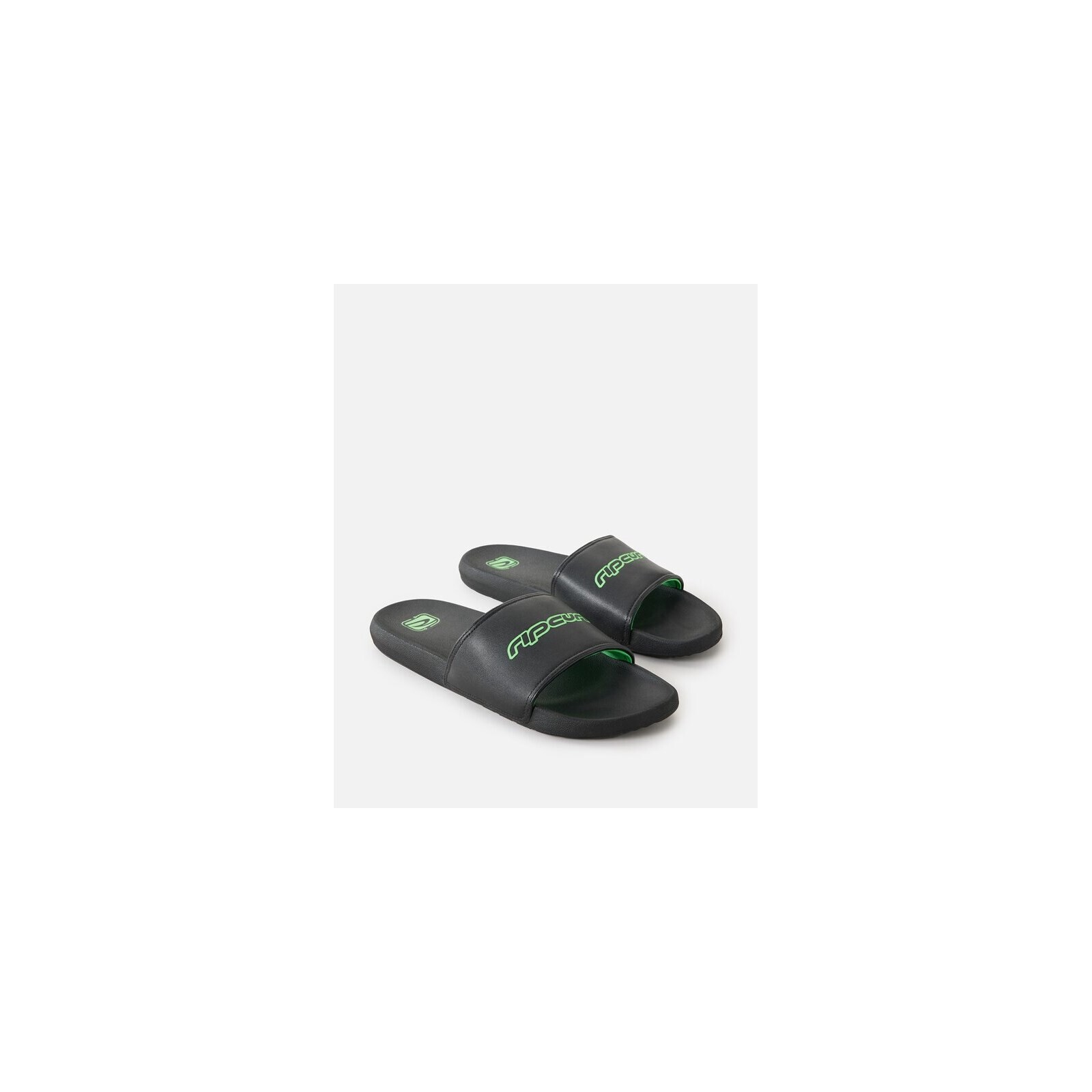 žabky RIP CURL - Archive Y2K Slide Open Toe Black/Green (4023)