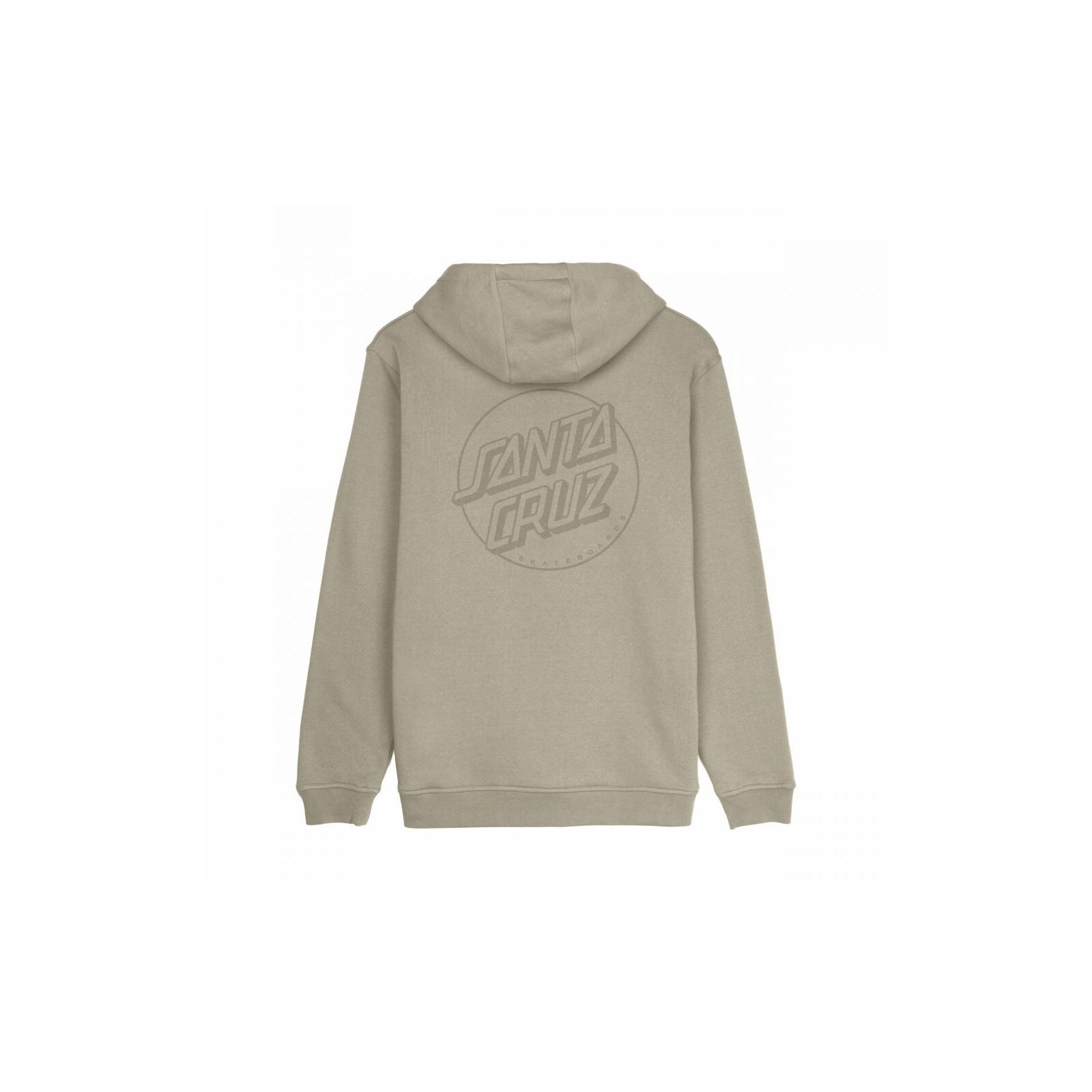 mikina SANTA CRUZ - Tonal Opus Dot Stripe Hood Stone Grey (STONE GREY) velikost: L