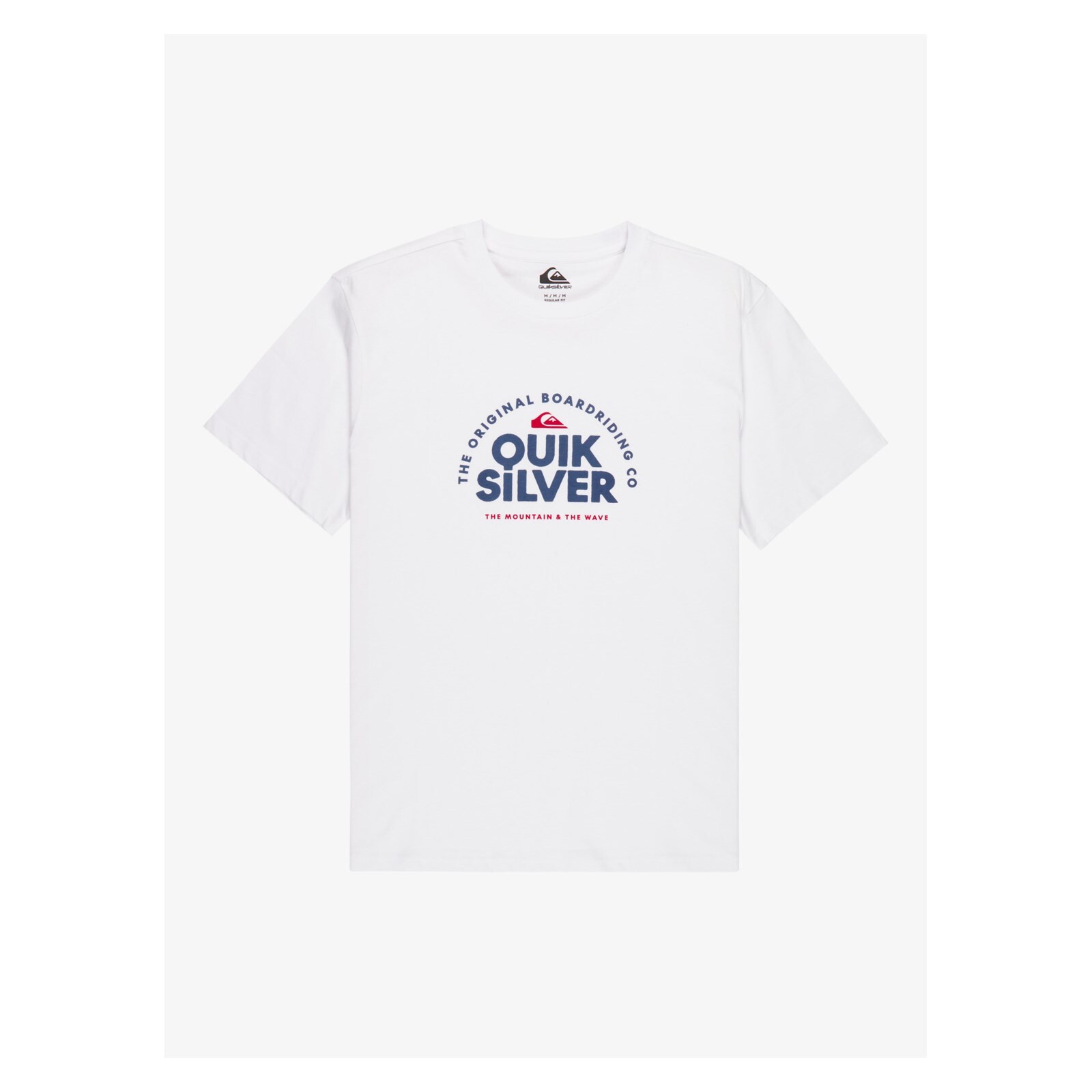 triko QUIKSILVER - Fundamental Ride White (WBB0) velikost: XL