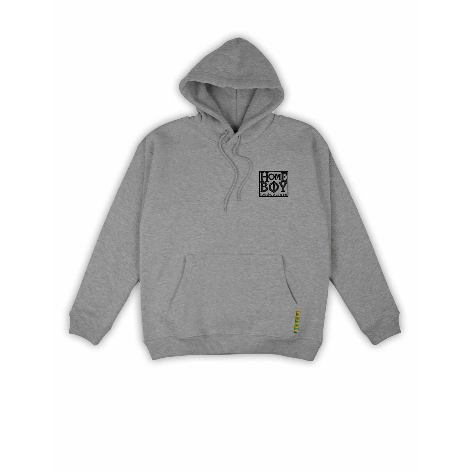 mikina HOMEBOY - Old School Hood Grey (GREY-12)