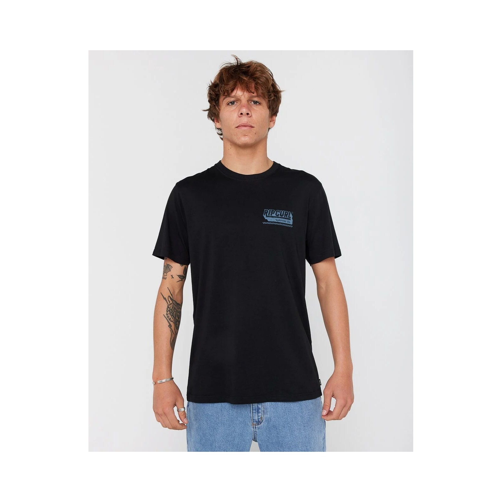 triko RIP CURL - Sportline FaB Tee Black (90)
