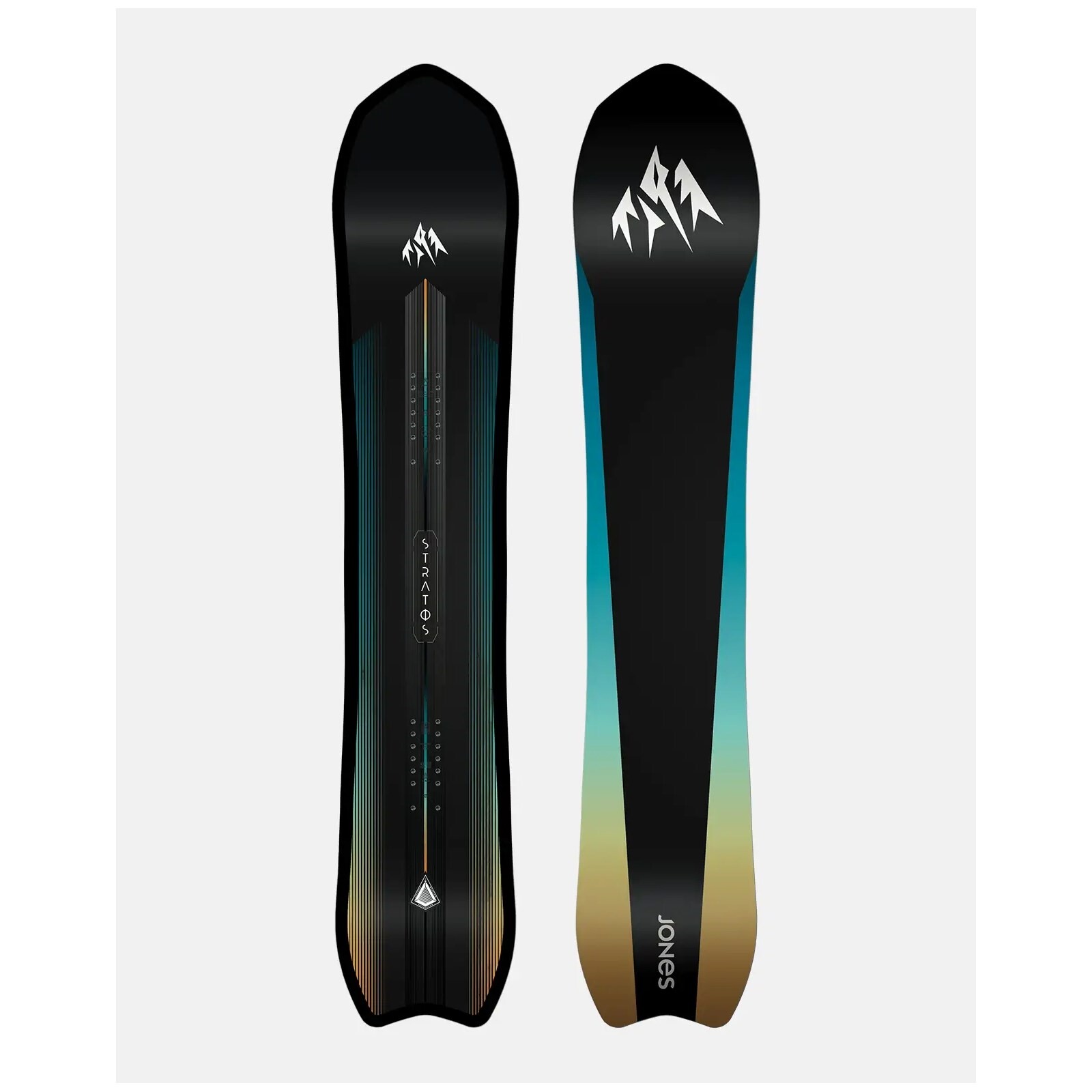 snowboard JONES - Mens Stratos Black (MULTI)