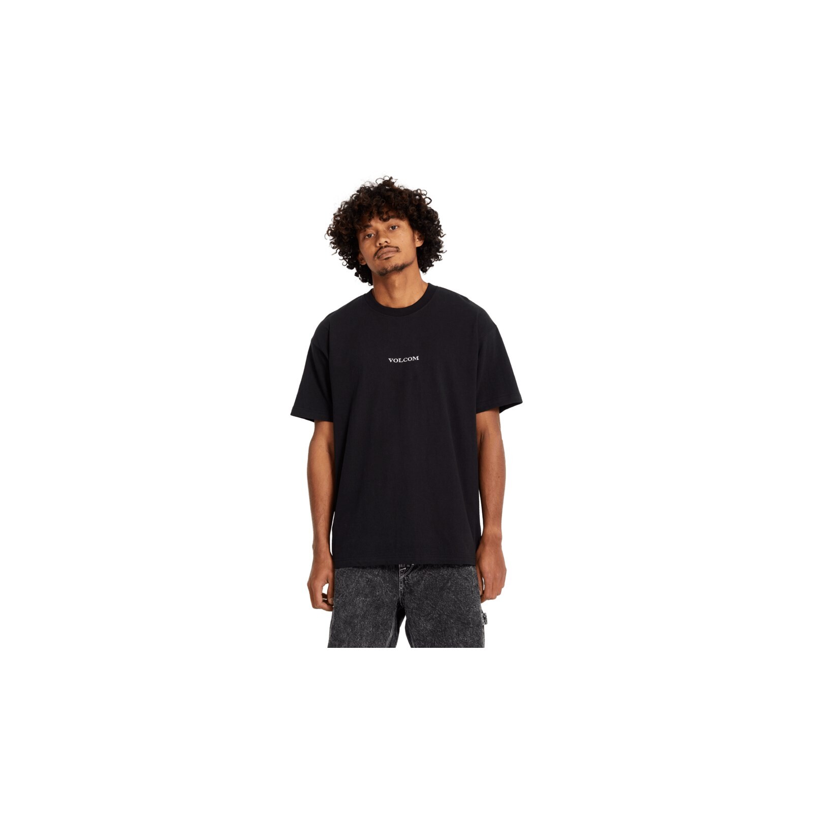 triko VOLCOM - Volcom Stone Lse Sst (BLK) velikost: XL