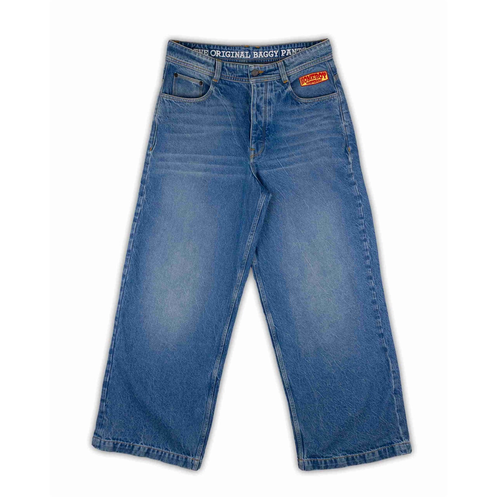 kalhoty HOMEBOY - X-Tra Desperados Denim Vintage Blue (86) velikost: 27/30