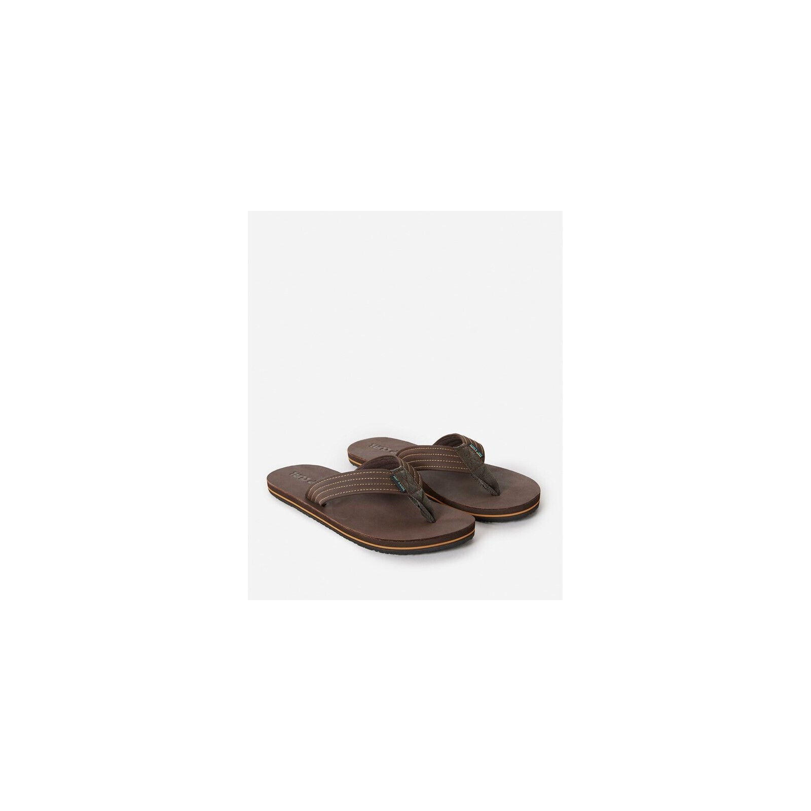 žabky RIP CURL - Revival Leather Open Toe Dark Brown (1592) velikost: 42