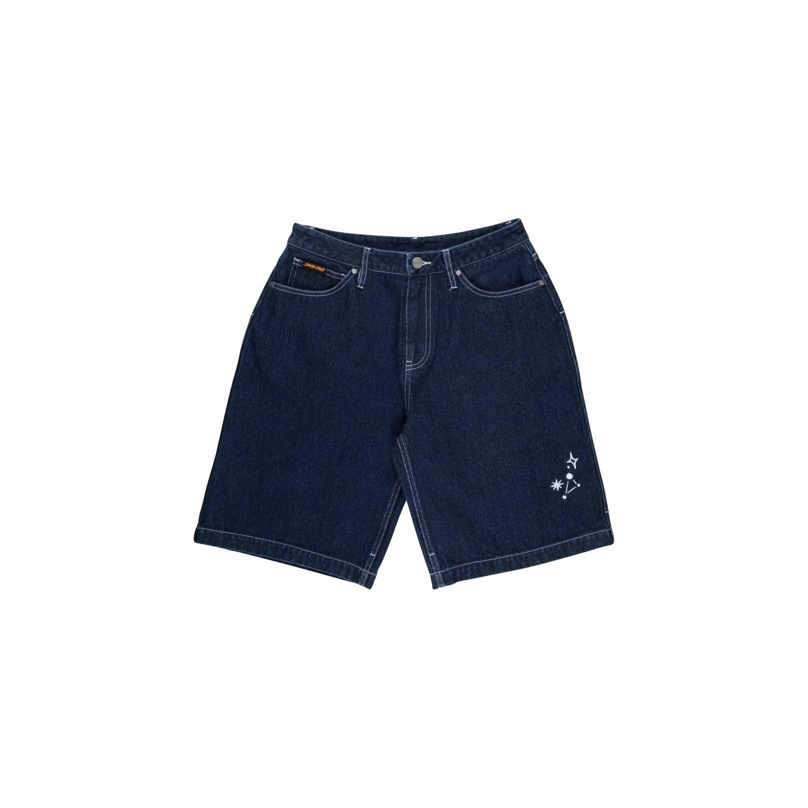 kraťasy SANTA CRUZ - Split Sun Shorts Dark Denim (DARK DENIM)