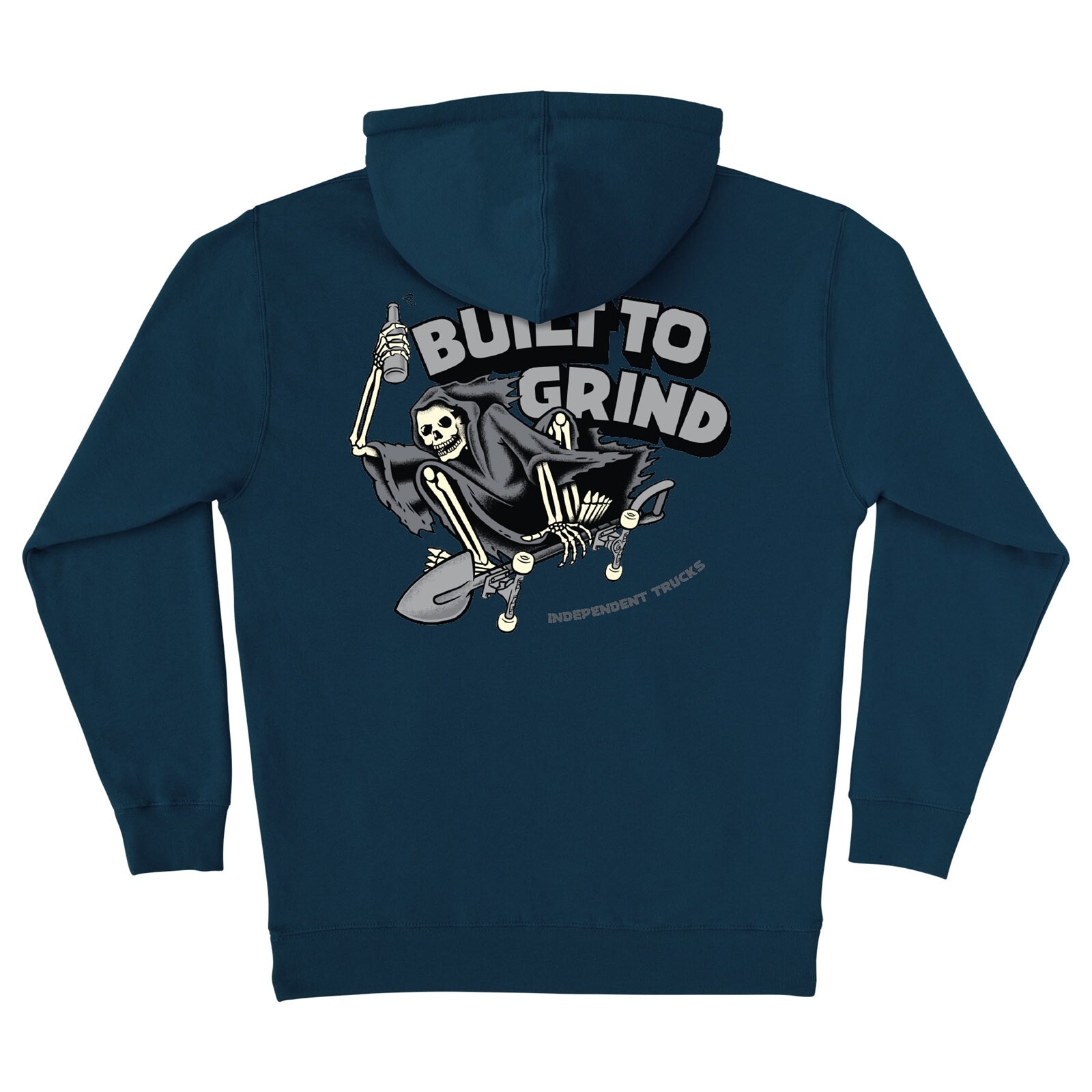 mikina INDEPENDENT - BTG Til Death P/O Hooded Heavyweight Navy (160026)