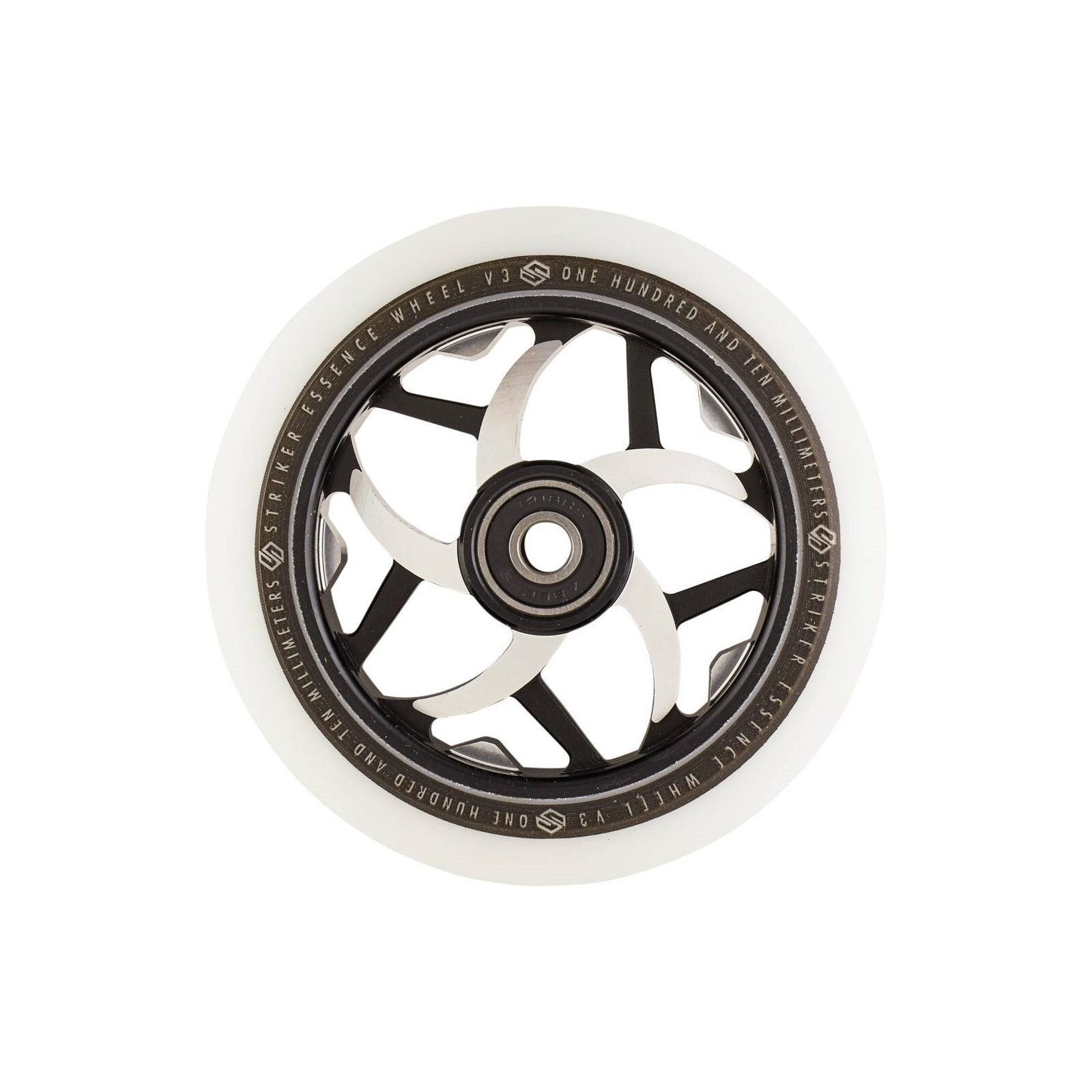 kolečka STRIKER - Striker Essence V3 White Pro Scooter Wheel (BLACK1020) velikost: 110mm