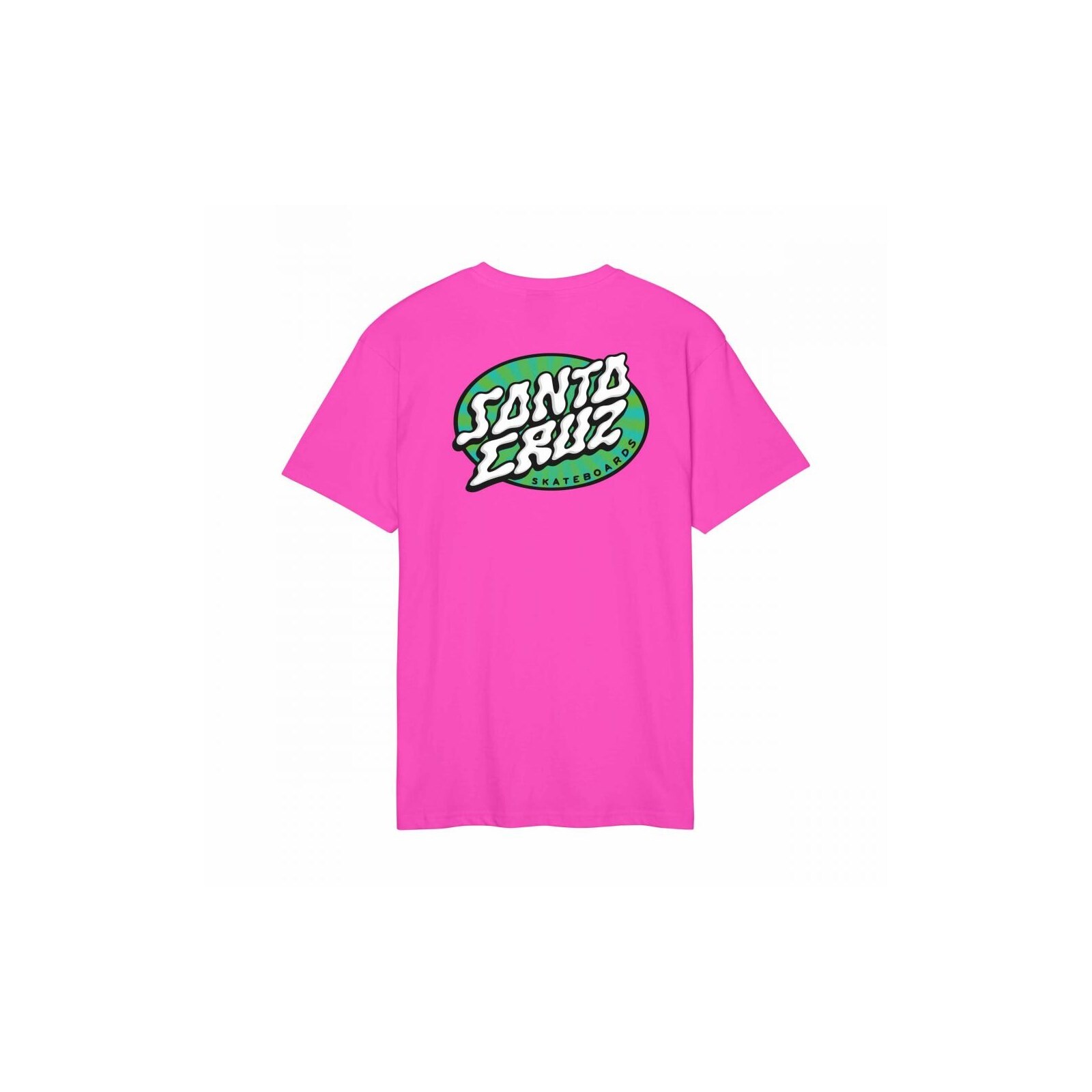 triko SANTA CRUZ - Vertigo Dot T-Shirt Electric Pink (ELECTRIC PINK)