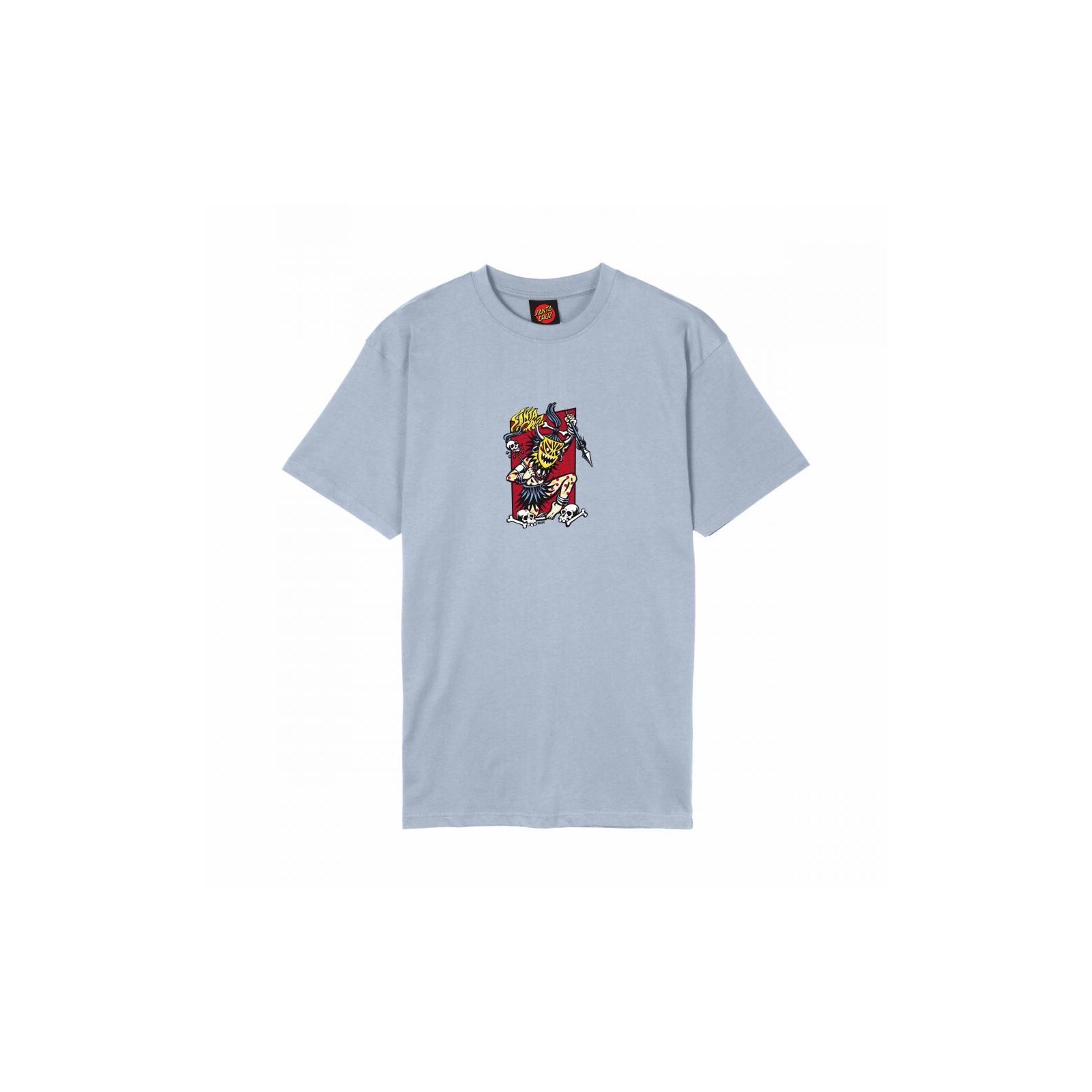 triko SANTA CRUZ - Salba Voodoo Frame Front  Fresh Blue (FRESH BLUE)
