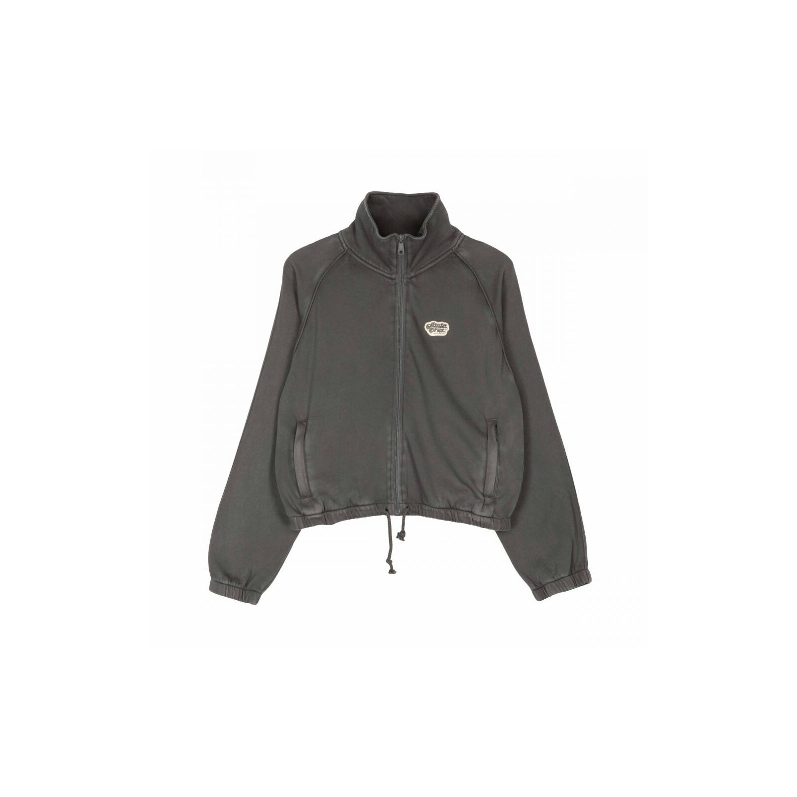 bunda SANTA CRUZ - Groovy Stack Track Top Grey Wash (GREY WASH)