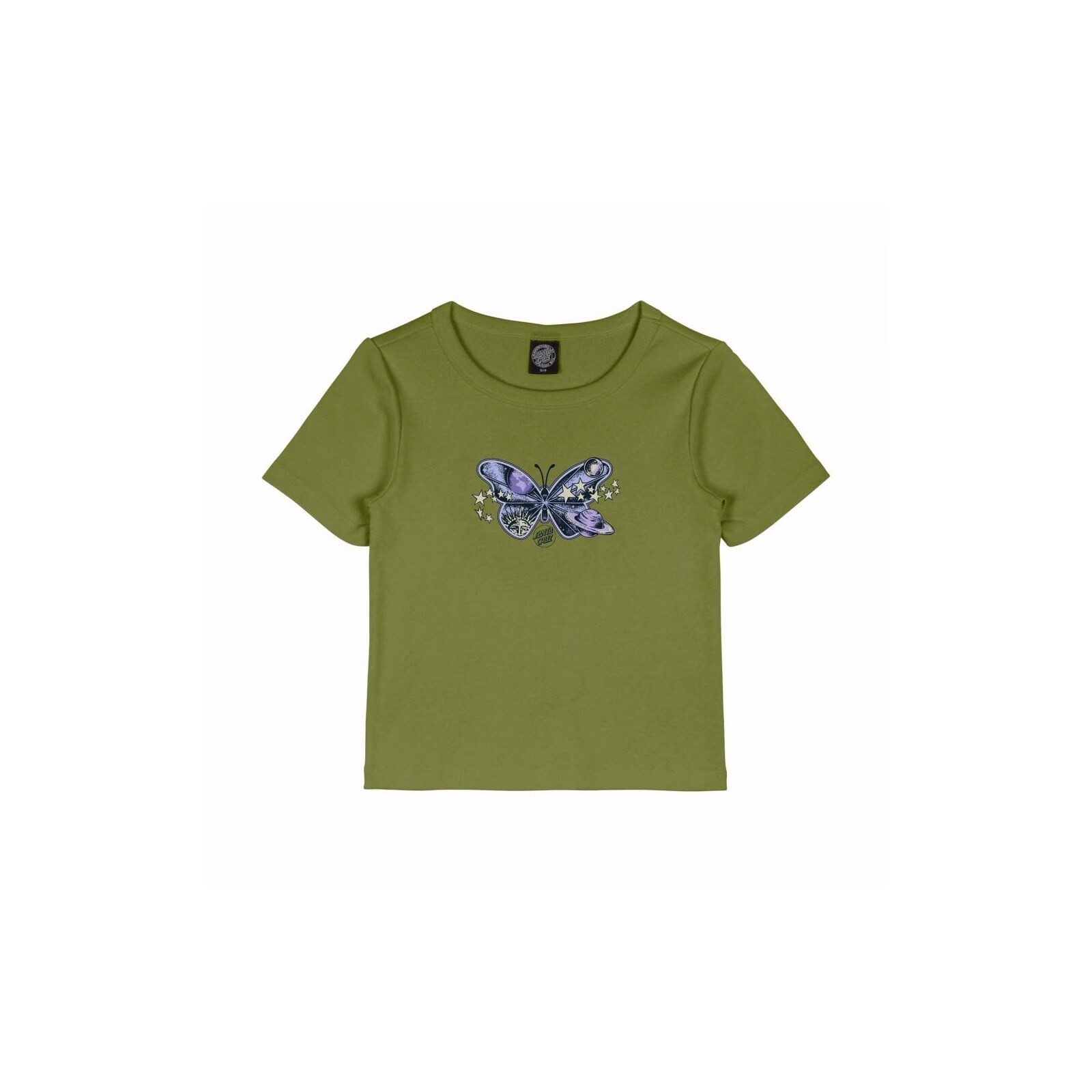 triko SANTA CRUZ - Galaxy Butterfly T-Shirt Pesto (PESTO) velikost: 12