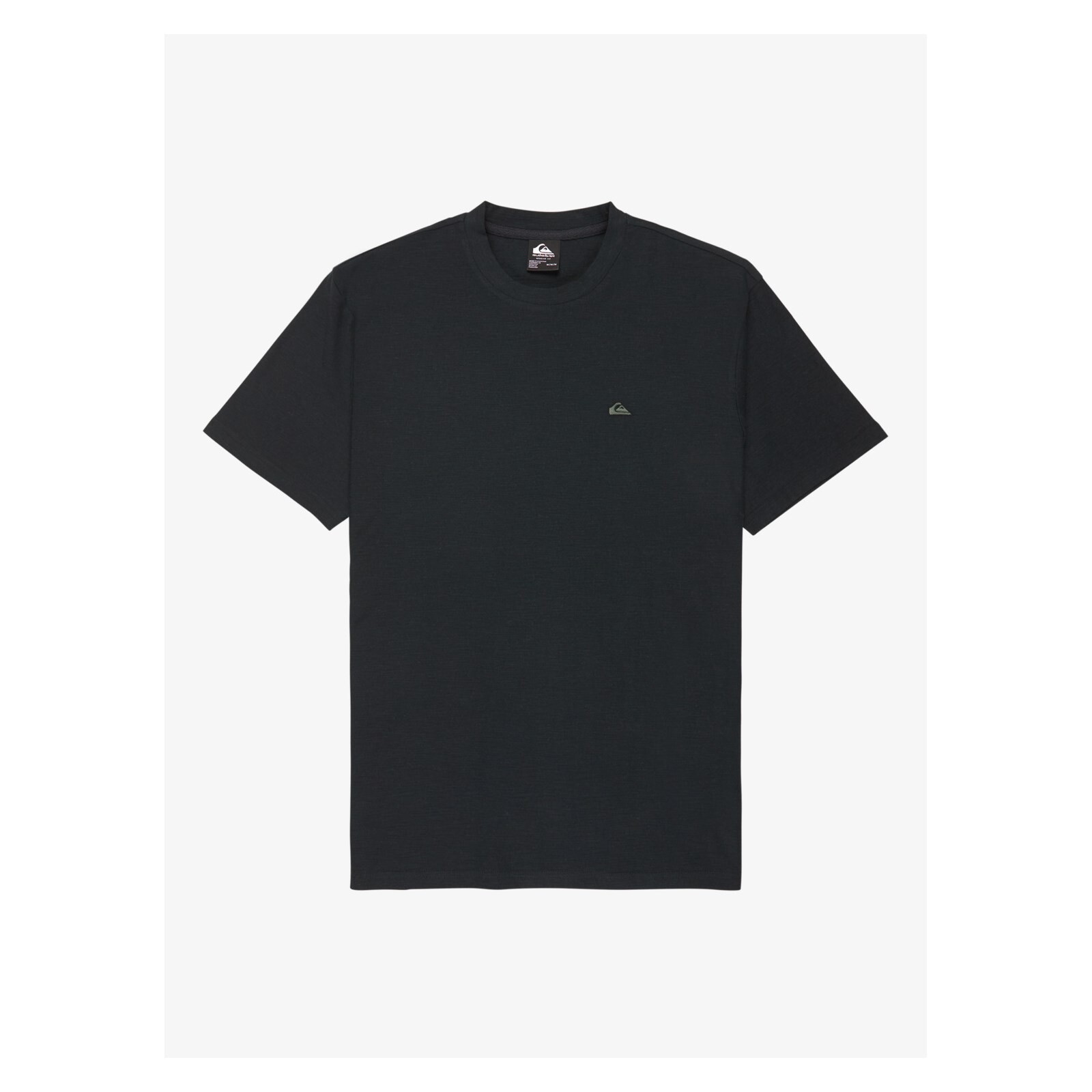 triko QUIKSILVER - Slub Roundneck Black (KVJ0)