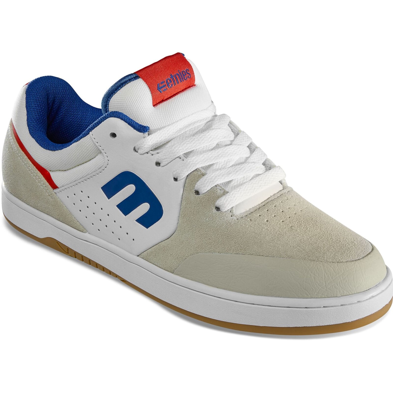 boty ETNIES - Marana White/Blue/Red (159) velikost: 39