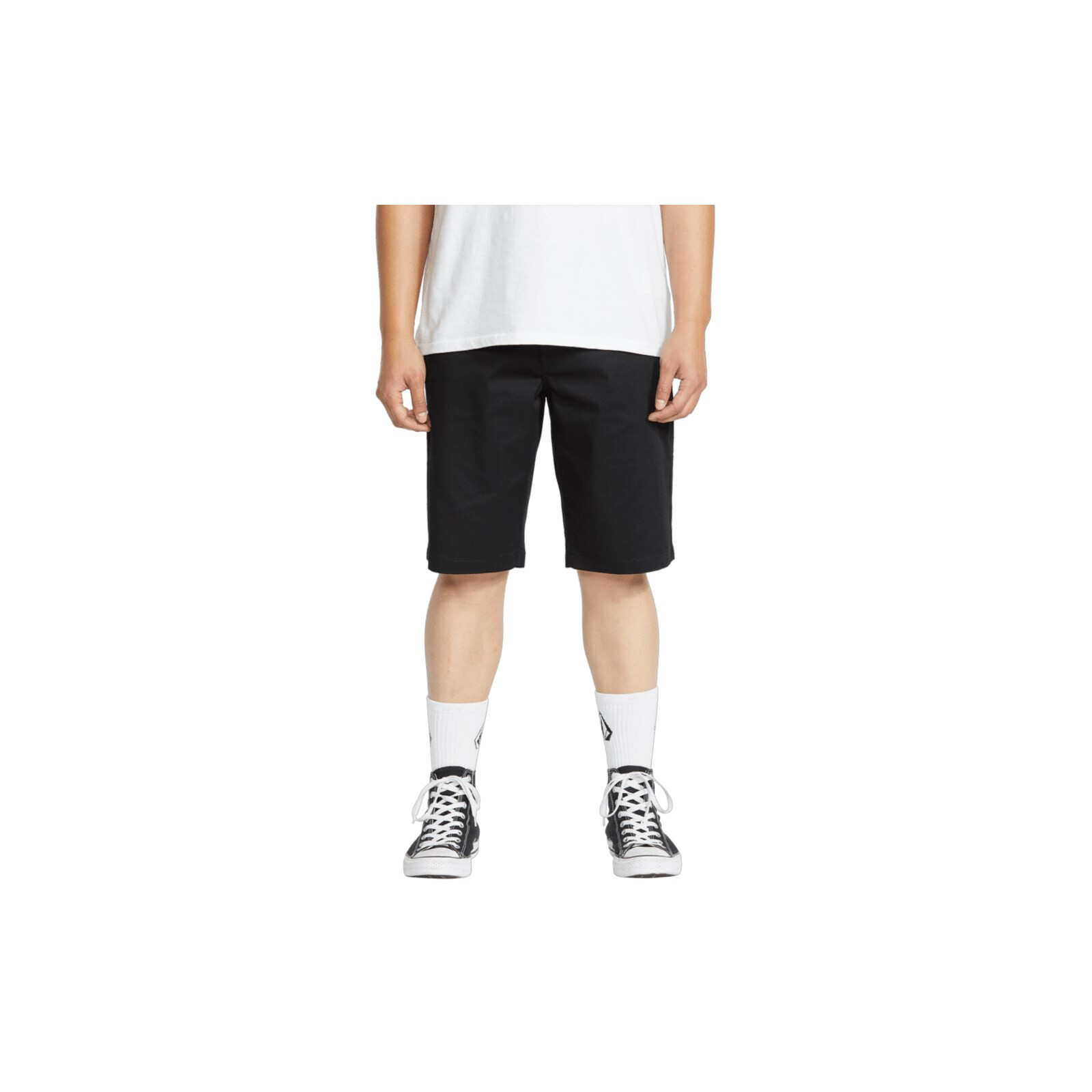 kraťasy VOLCOM - Frckn Mdn Strch Sht 21 (BLK) velikost: 30