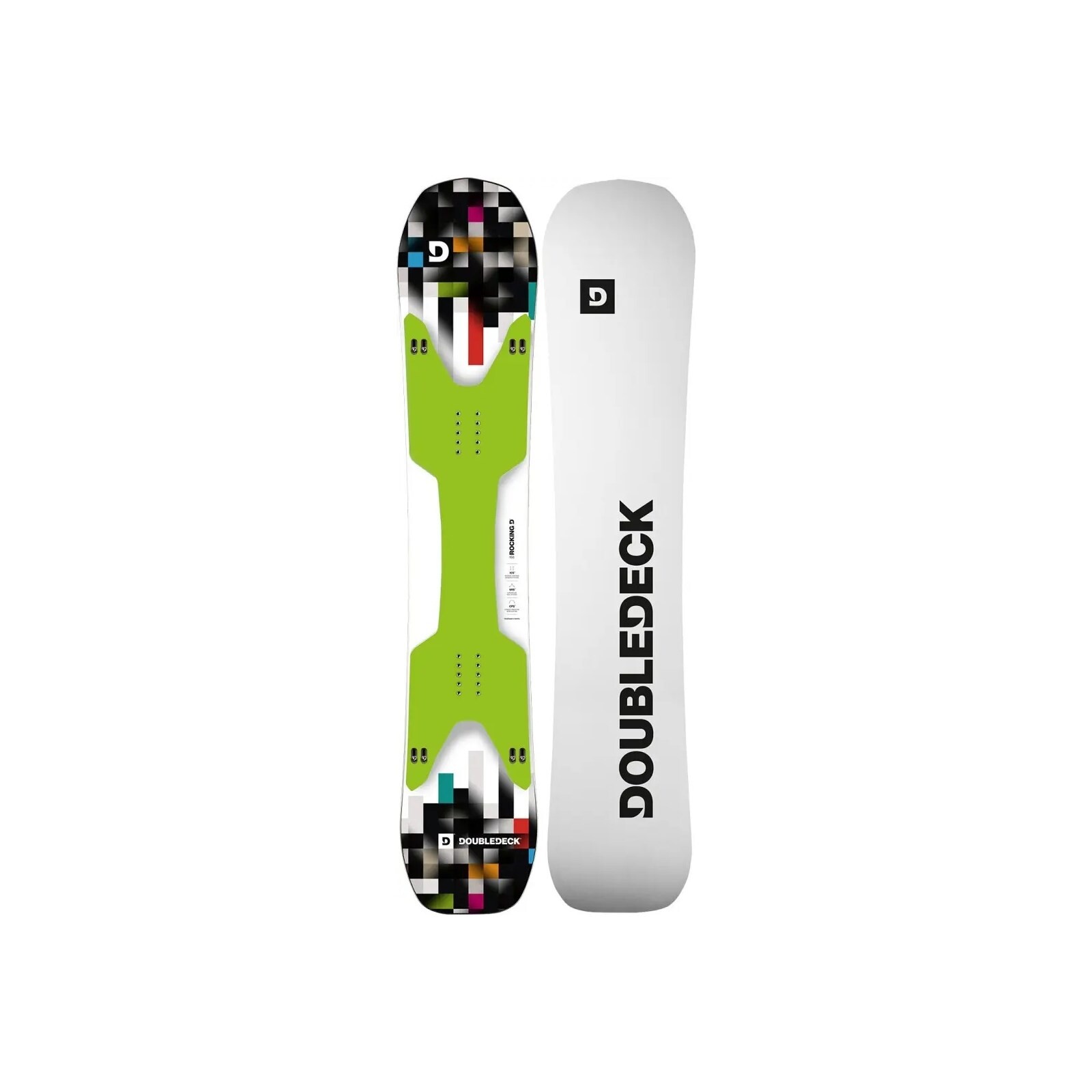 snowboard DOUBLEDECK - Doubledeck ROCKING 158 (GREEN) velikost: 158