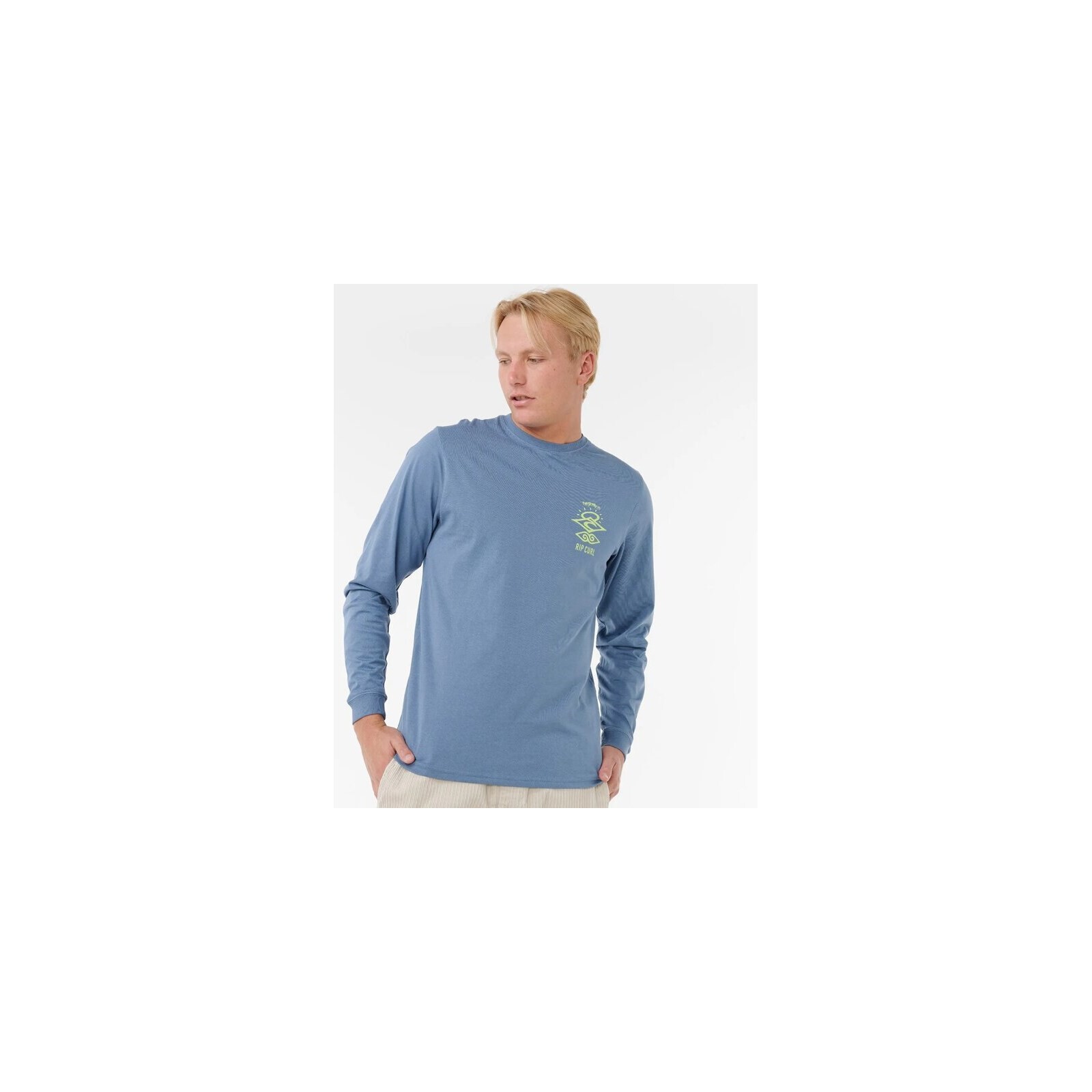 triko RIP CURL - Search Icon L/S Tee Bluefin (2361) velikost: XL