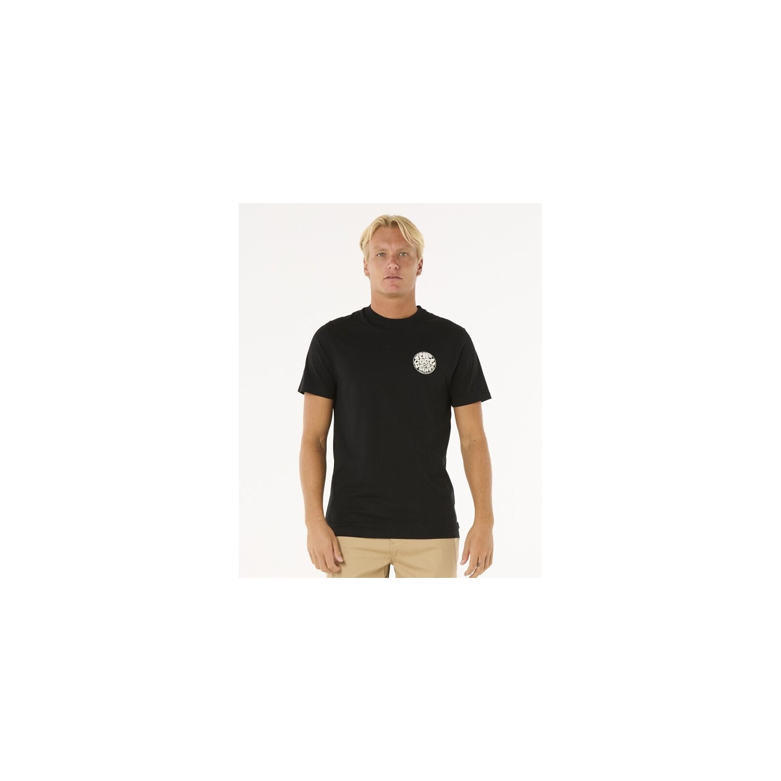 triko RIP CURL - Wettie Icon Tee Black (90) velikost: L