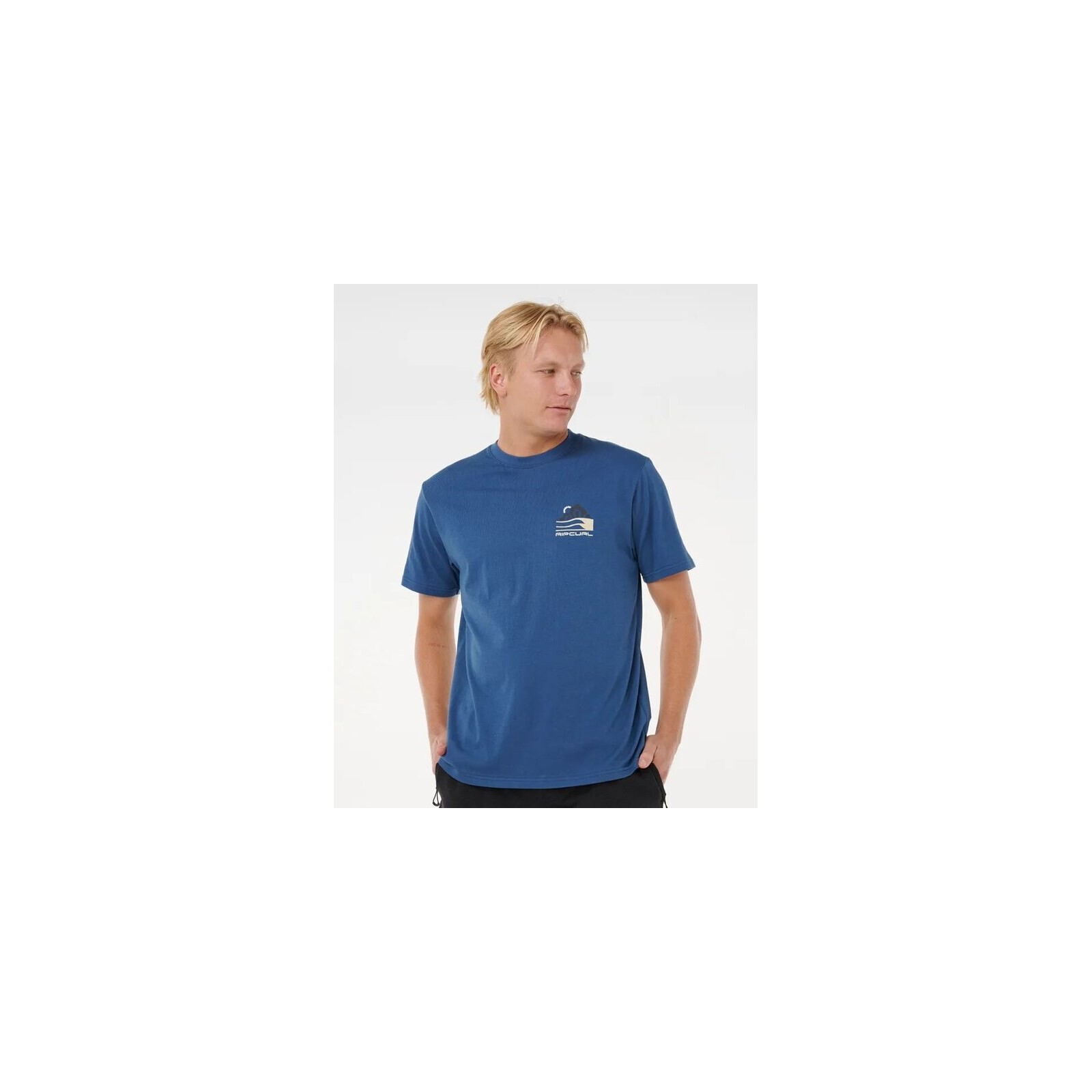 triko RIP CURL - Vaporcool Search Range Tee Light Navy (2359) velikost: L