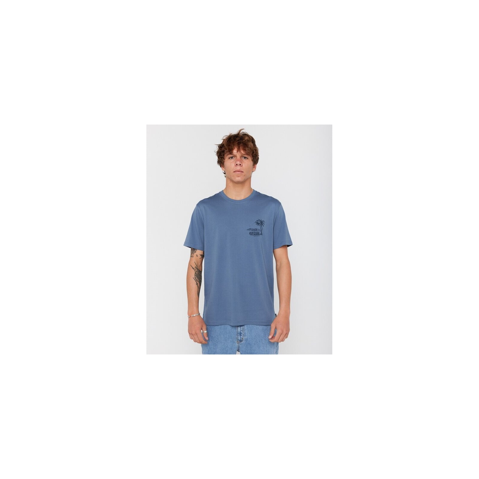 triko RIP CURL - Sportline Tubular Tee Bluefin (2361) velikost: L