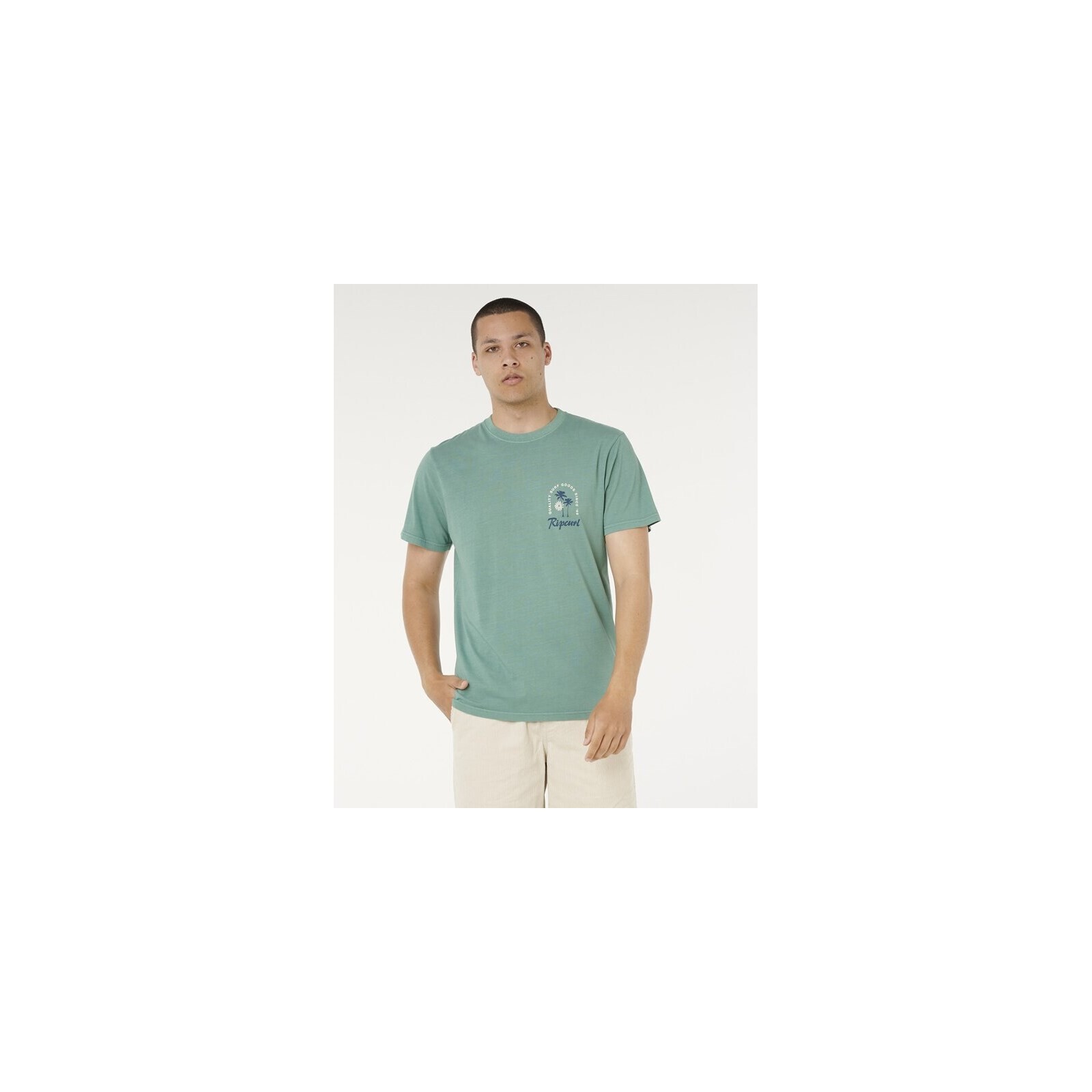 triko RIP CURL - Mod Cali Sunset Tee Blue Slate (2448) velikost: L