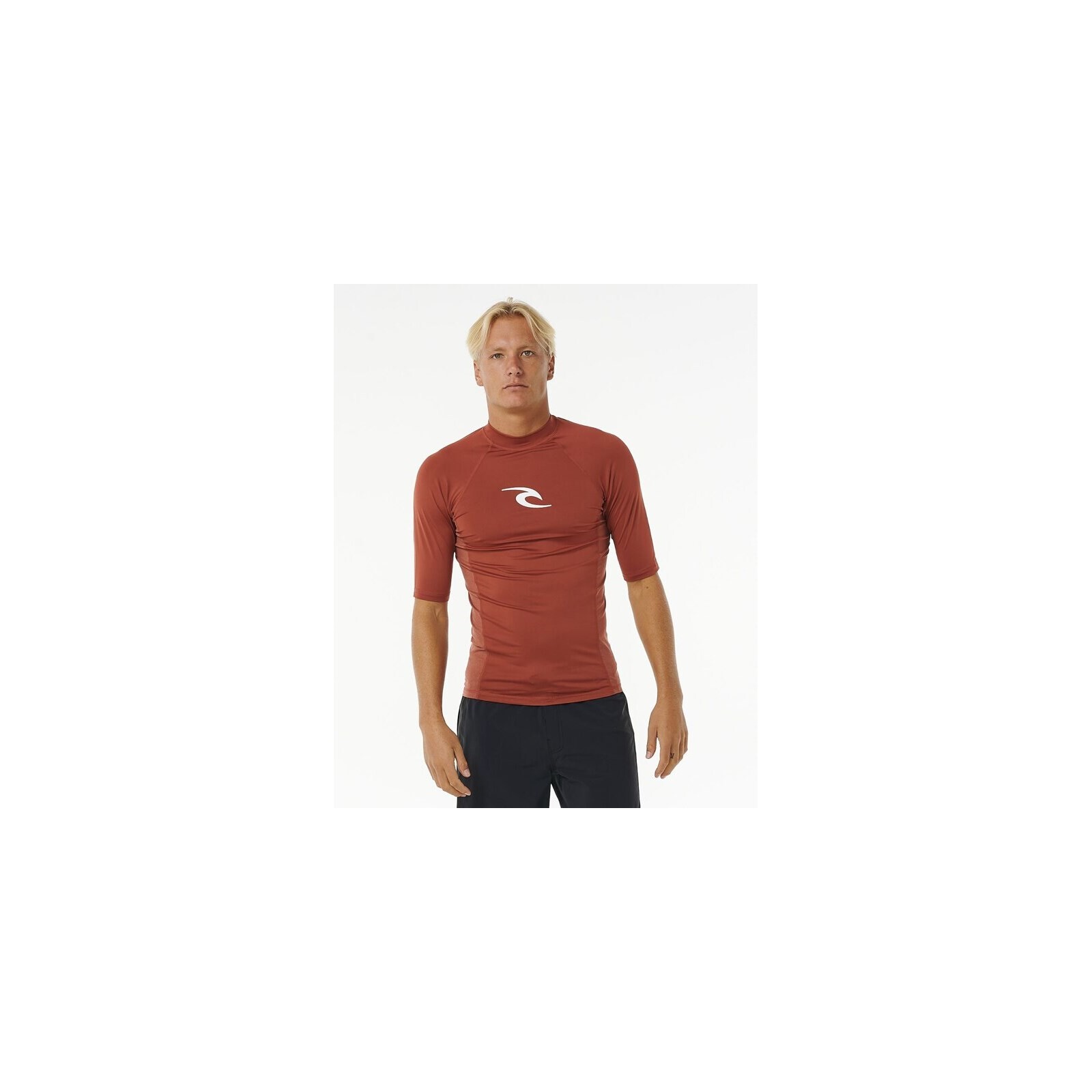 lykra RIP CURL - Waves Upf Perf S/S Red (40)