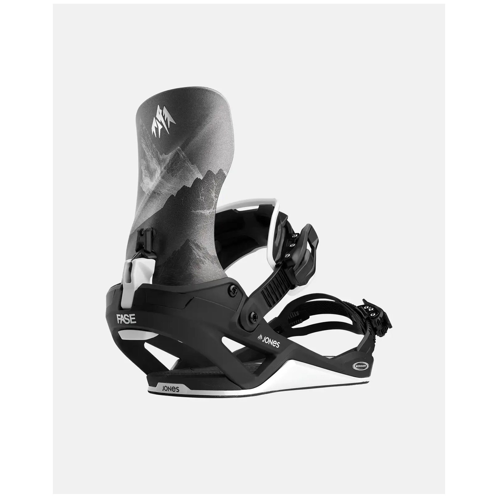 vázání JONES - Mercury FASE BLACK/SILVER (BLACK/SILVER) velikost: L