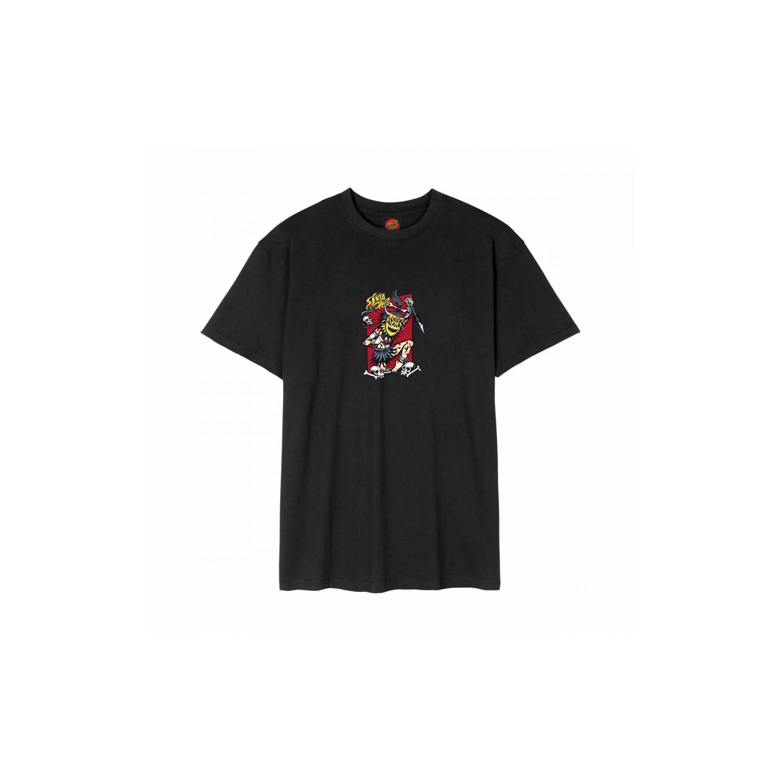 triko SANTA CRUZ - Salba Voodoo Frame Front  Black (BLACK) velikost: L