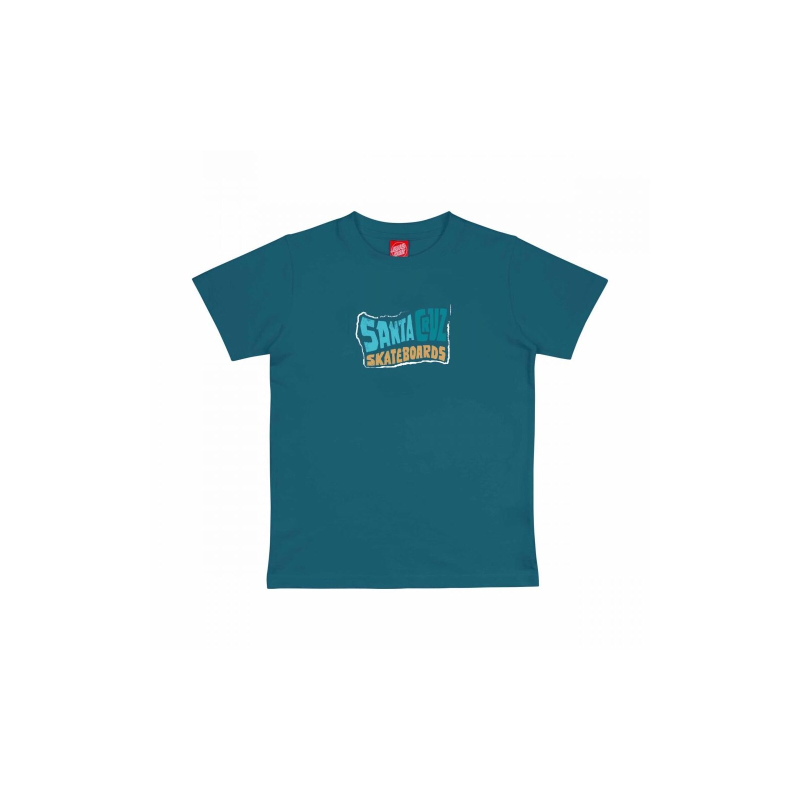 triko SANTA CRUZ - Youth Ad Rip T-Shirt Deep Sea (DEEP SEA) velikost: 12-14