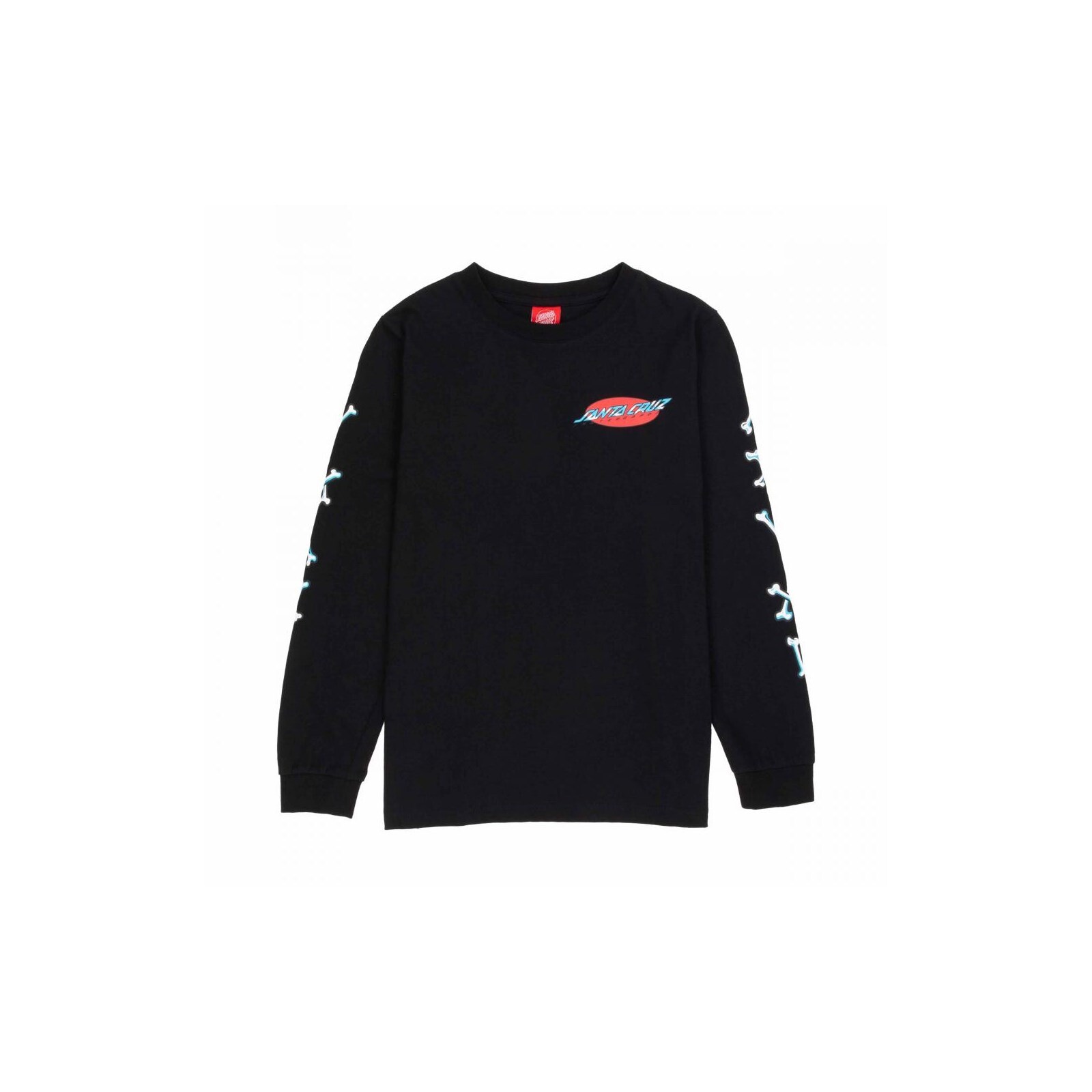 triko SANTA CRUZ - Youth Salba Voodoo Pit LS Black (BLACK) velikost: 10-12