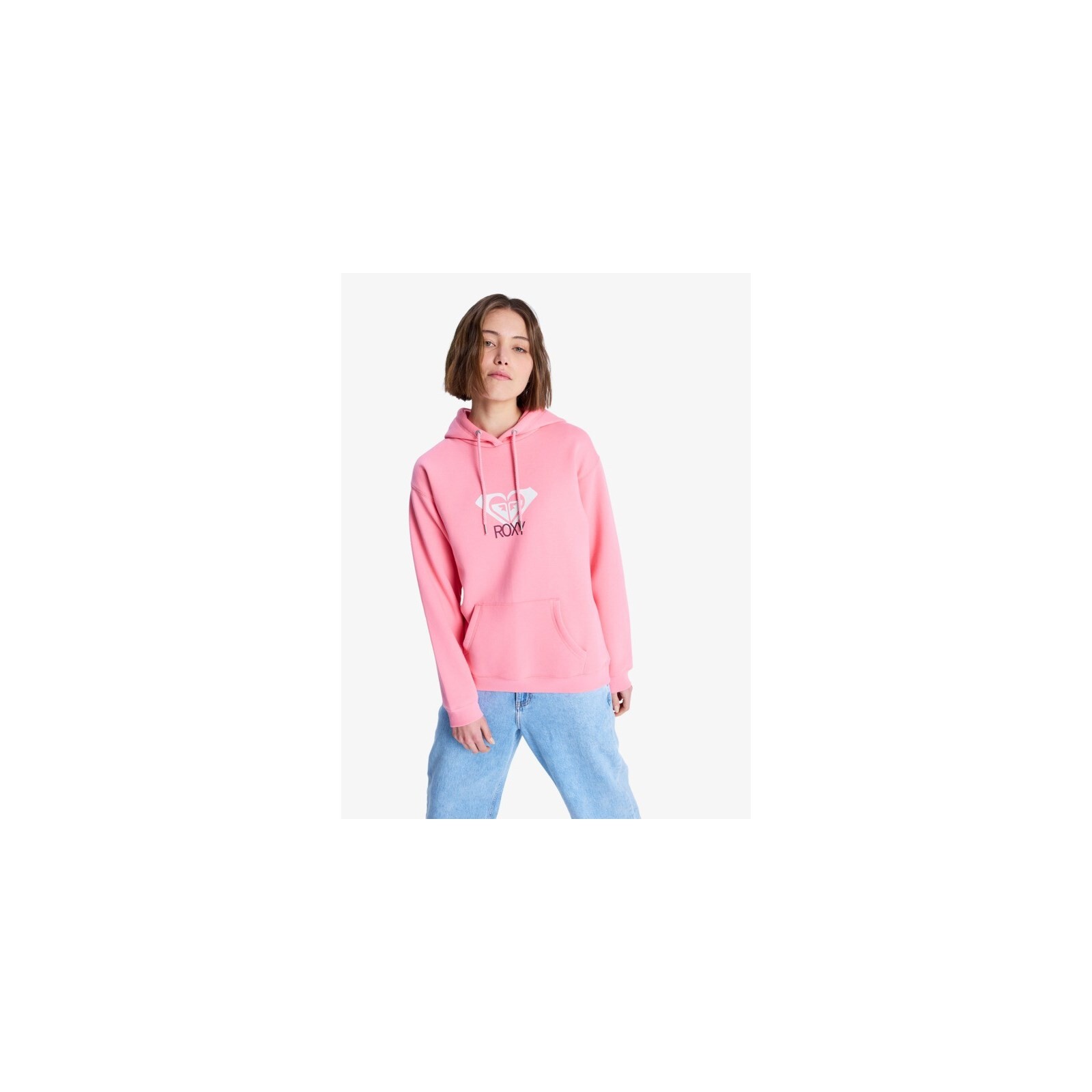 mikina ROXY - Surf Stoked Hoodie Brushed Art Plumeria (MFR0)