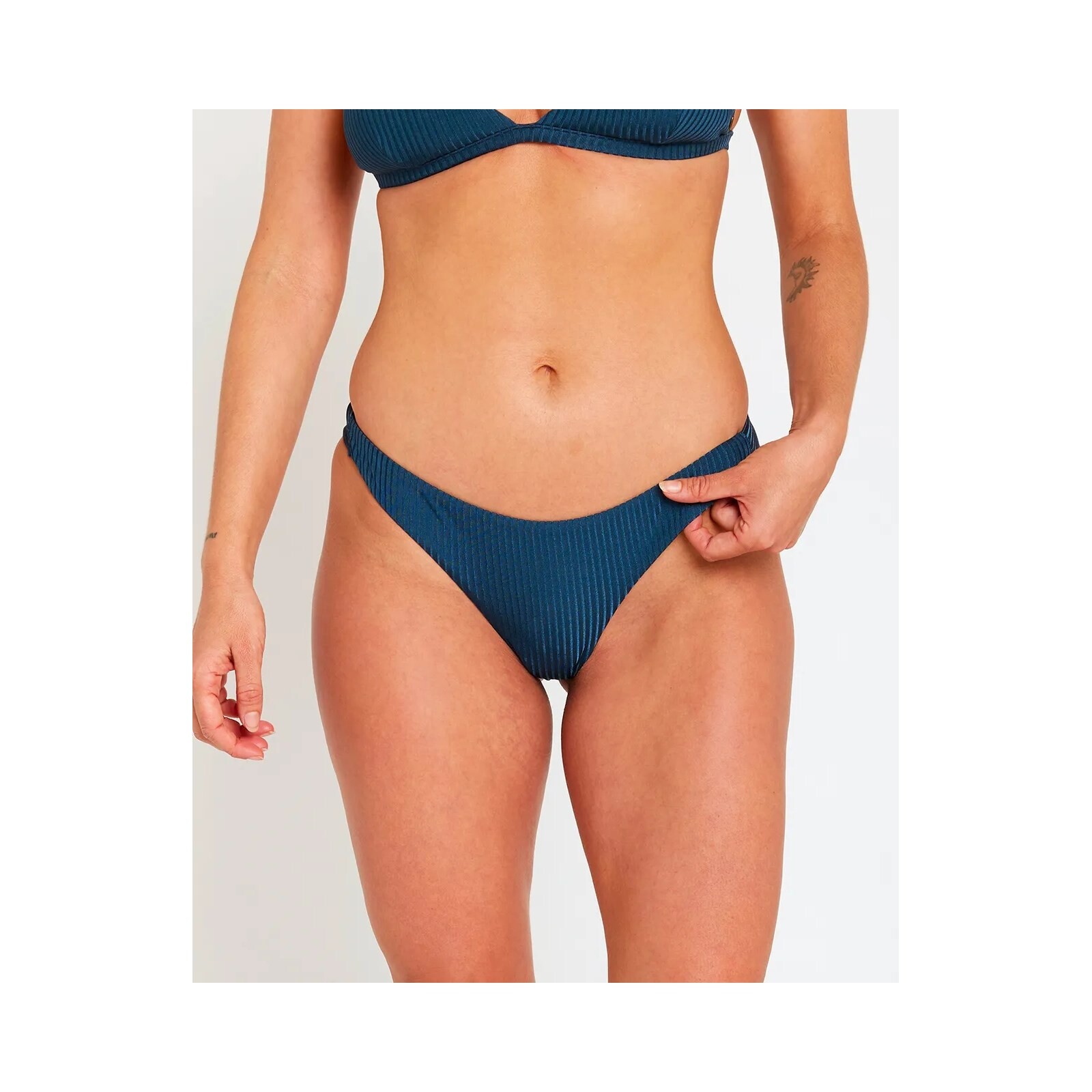 spodní díl RIP CURL - Modern Rib Cheeky Pant Dark Blue (3155)