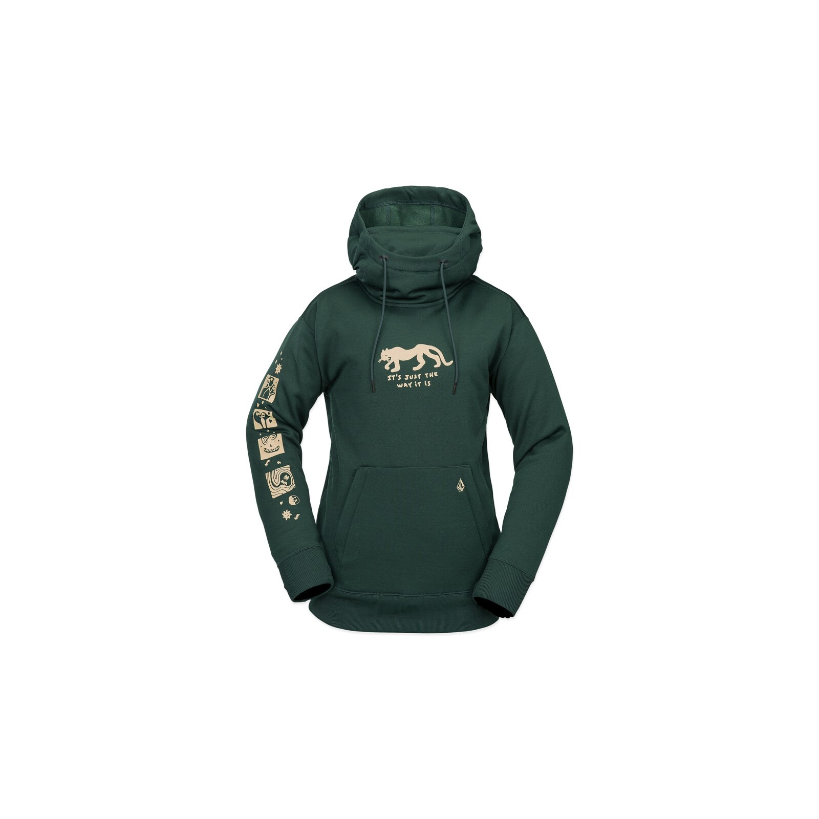 mikina VOLCOM - Riding Hydro P/O (SCB) velikost: M