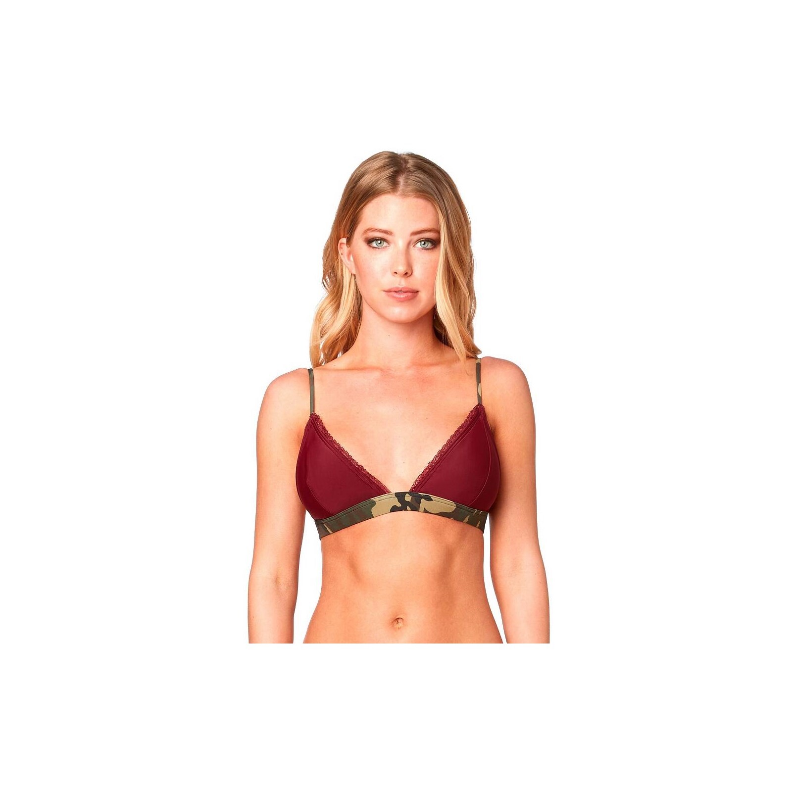 horní díl FOX - Dark Forest Top Cranberry (527)