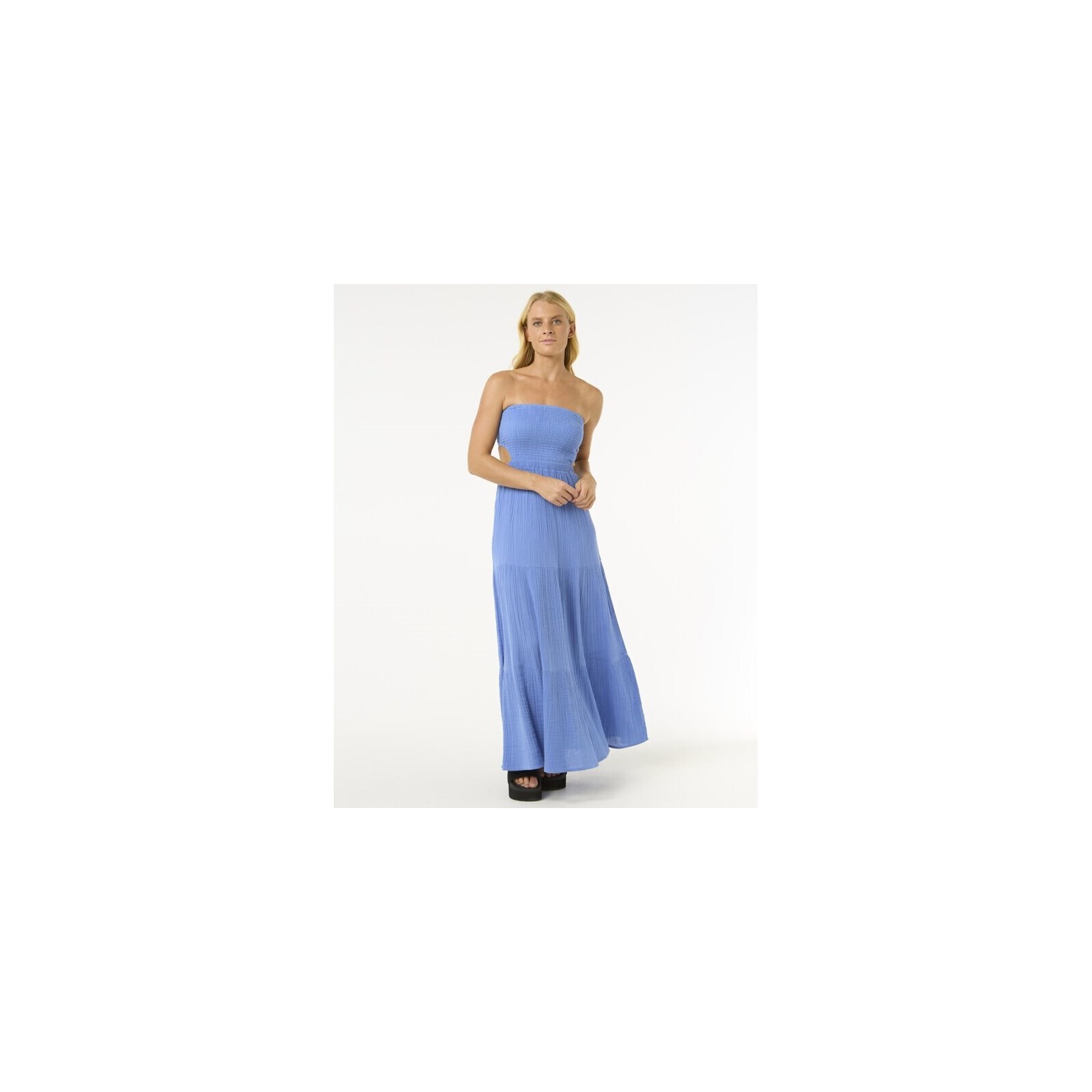 šaty RIP CURL - Premium Surf Maxi Dress Blue (70) velikost: L