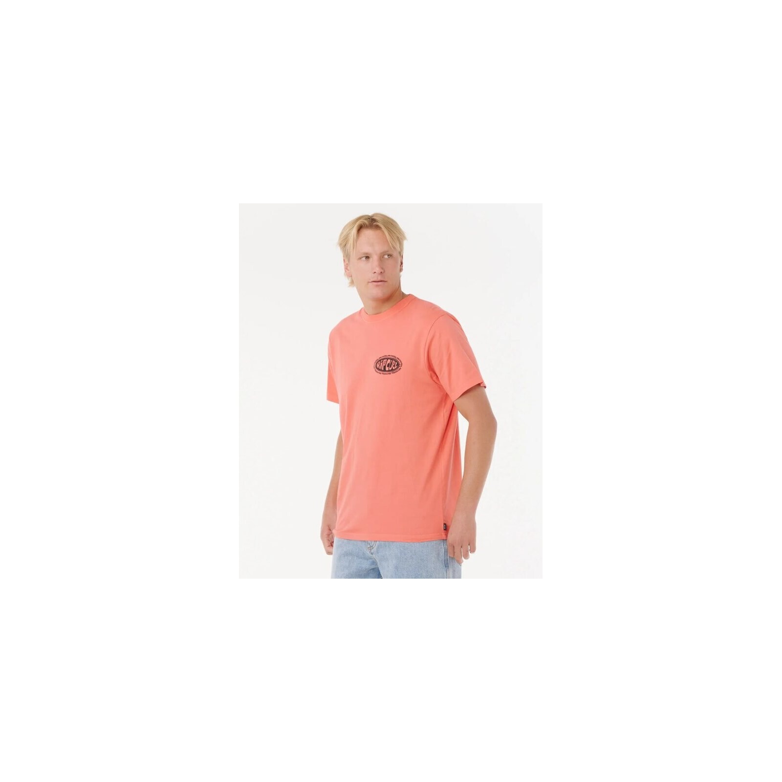 triko RIP CURL - Raw Energy De Oval Tee Rose Sky (2367)