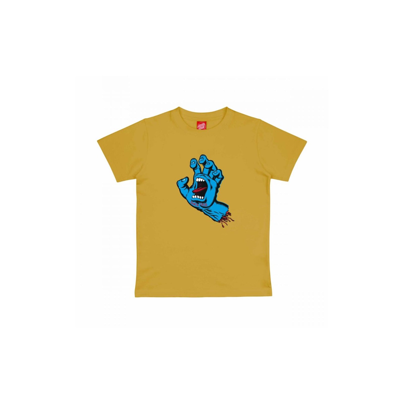 triko SANTA CRUZ - Youth Screaming Hand T-Shirt Mustard (MUSTARD) velikost: 6-8