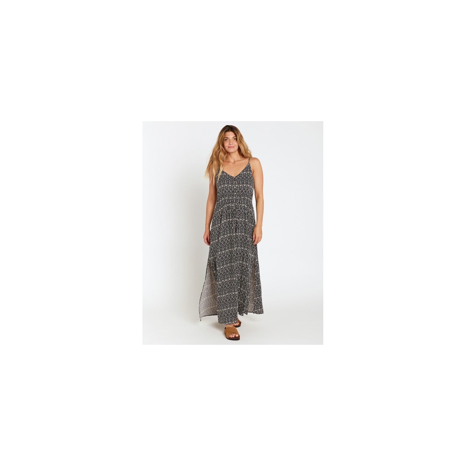 šaty RIP CURL - Ikat Geo Long Dress Navy (49) velikost: M