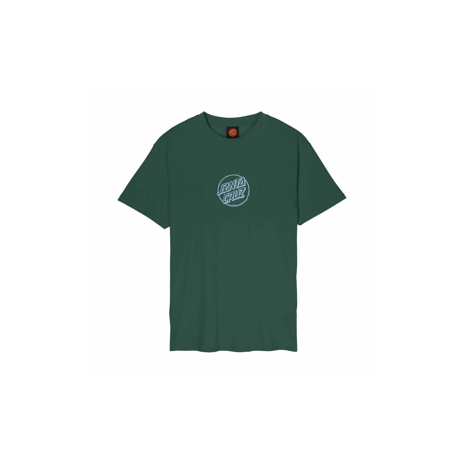 triko SANTA CRUZ - Stamped Opus Front T-Shirt Kale (KALE)