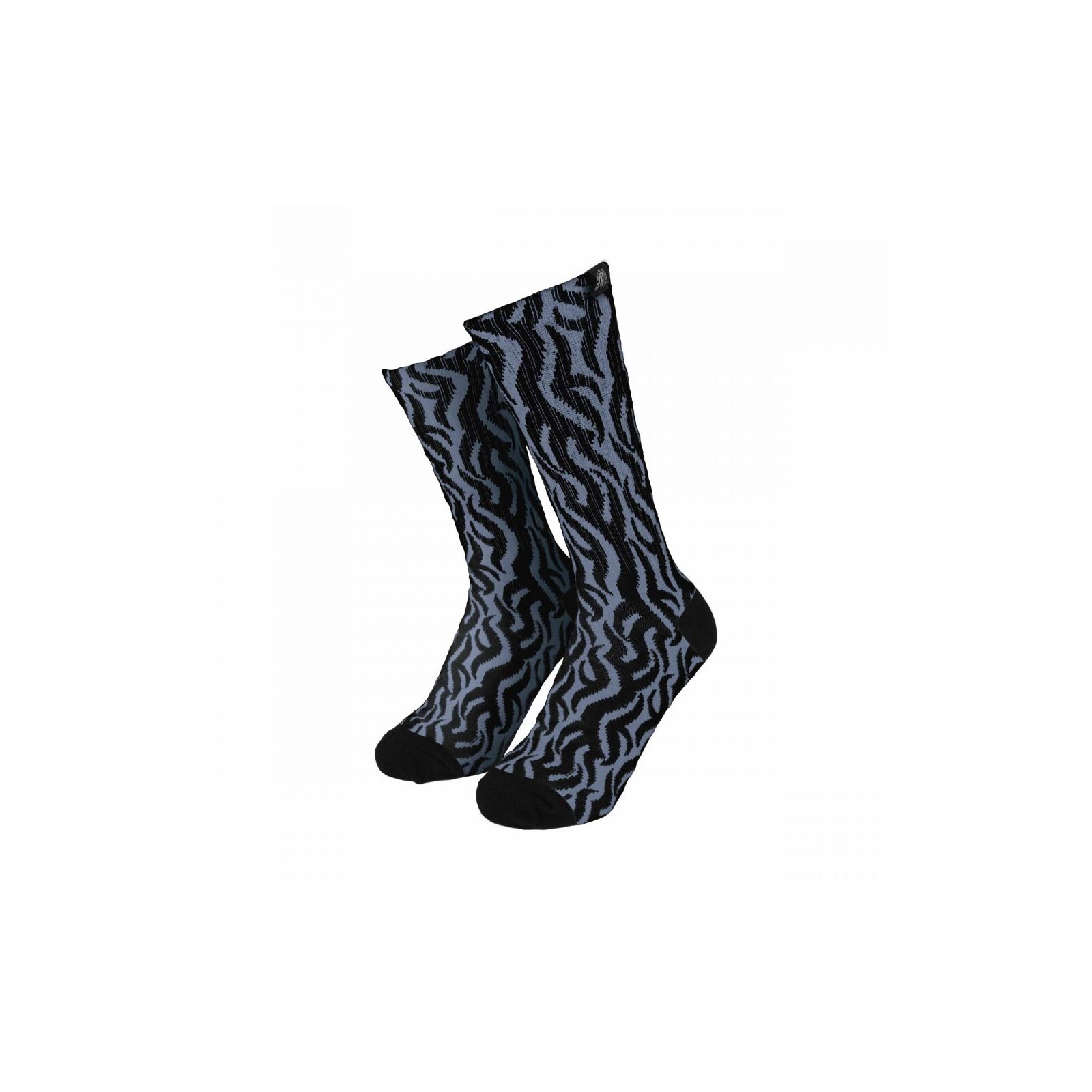 ponožky SANTA CRUZ - Dressen Tribal Socks (2 Pack) Black White (BLACK WHITE)